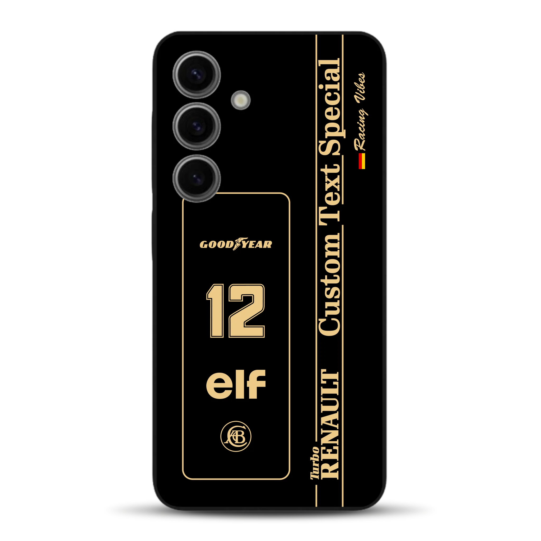 Lotus 97T/98T Senna F1 Livery - Custodia per cellulare personalizzata per Samsung