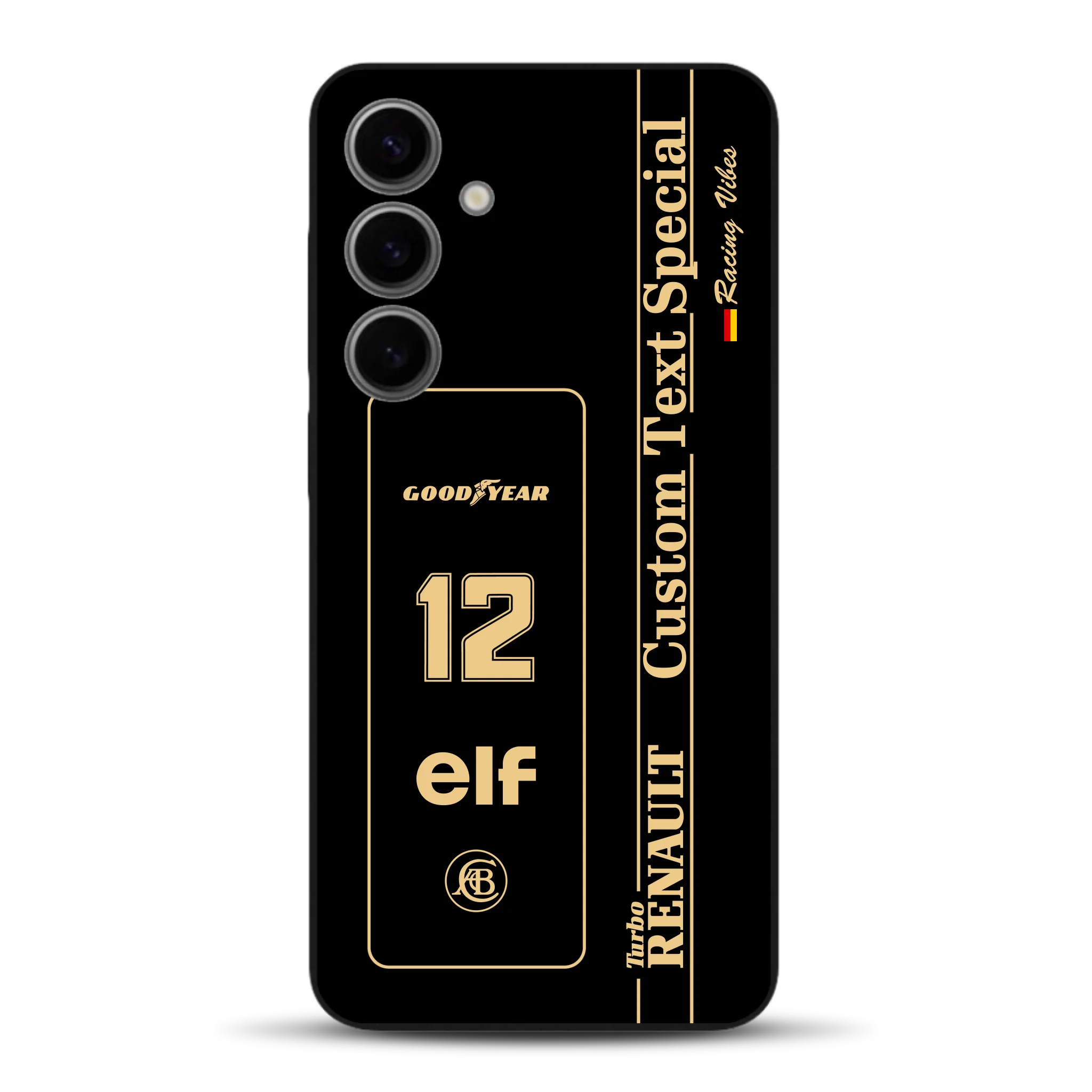 Lotus 97T/98T Senna F1 Livery - Custodia per cellulare personalizzata per Samsung