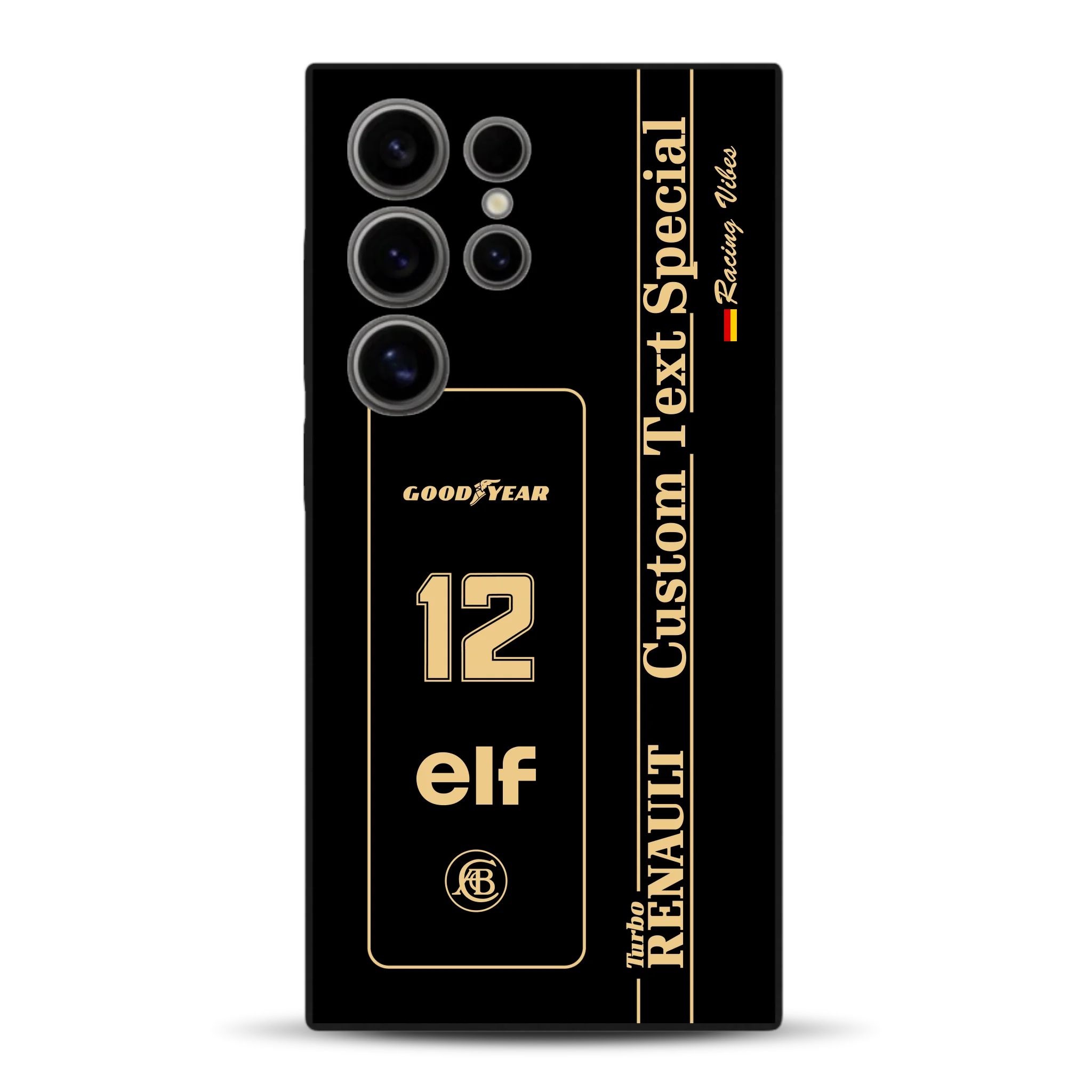 Lotus 97T/98T Senna F1 Livery - Custodia per cellulare personalizzata per Samsung