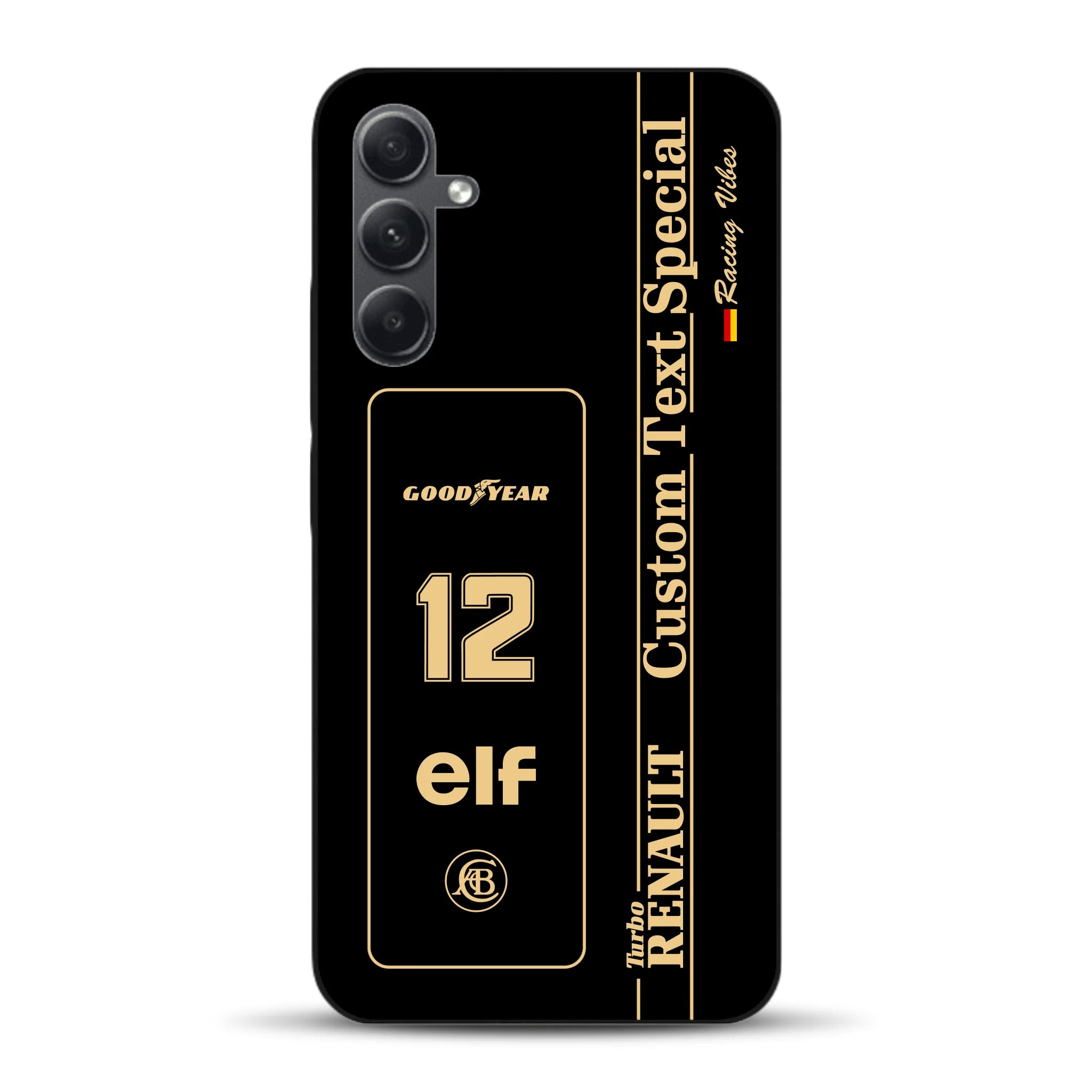 Lotus 97T/98T Senna F1 Livery - Custodia per cellulare personalizzata per Samsung