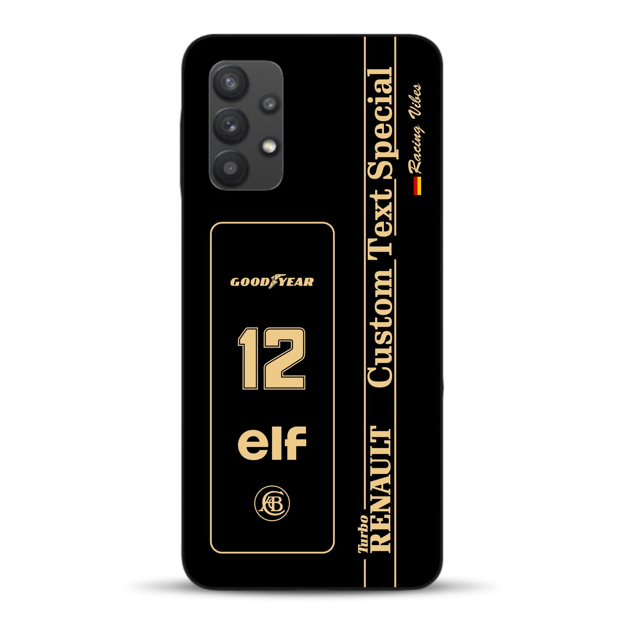 Lotus 97T/98T Senna F1 Livery - Custodia per cellulare personalizzata per Samsung