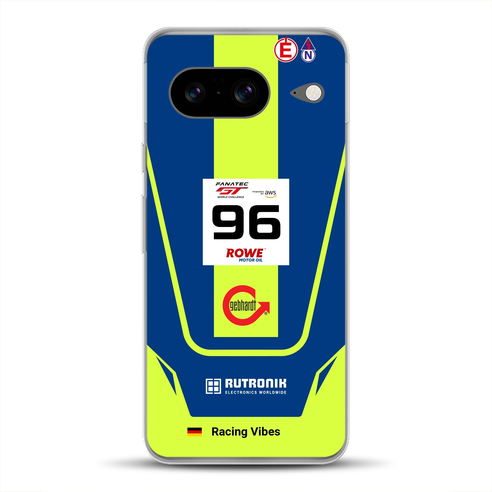 Porsche 911 GT3 R GTWC #96 Livery - Custodia per cellulare personalizzata per Google