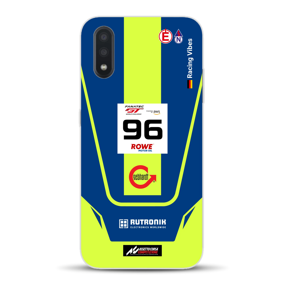 Porsche 911 GT3 R GTWC #96 Livery - Individuelle Handyhülle für Samsung