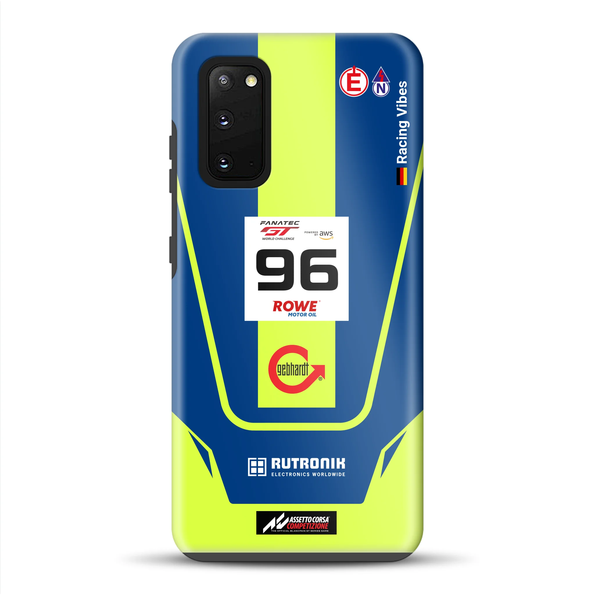 Porsche 911 GT3 R GTWC #96 Livery - Individuelle Premium Hülle für Samsung