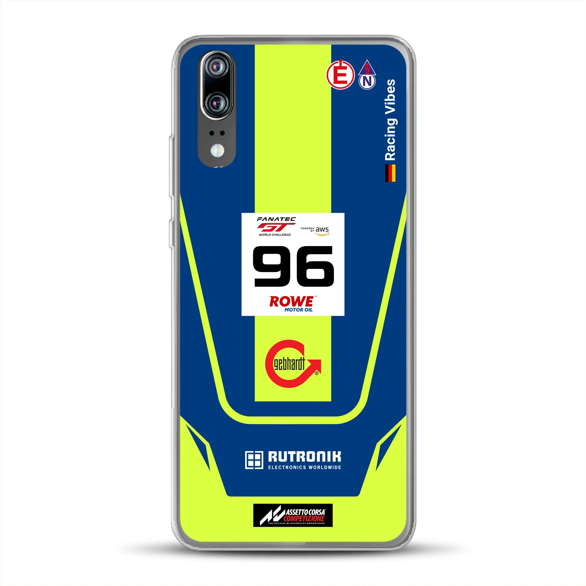 Porsche 911 GT3 R GTWC #96 Livery - Individuelle Handyhülle für Huawei