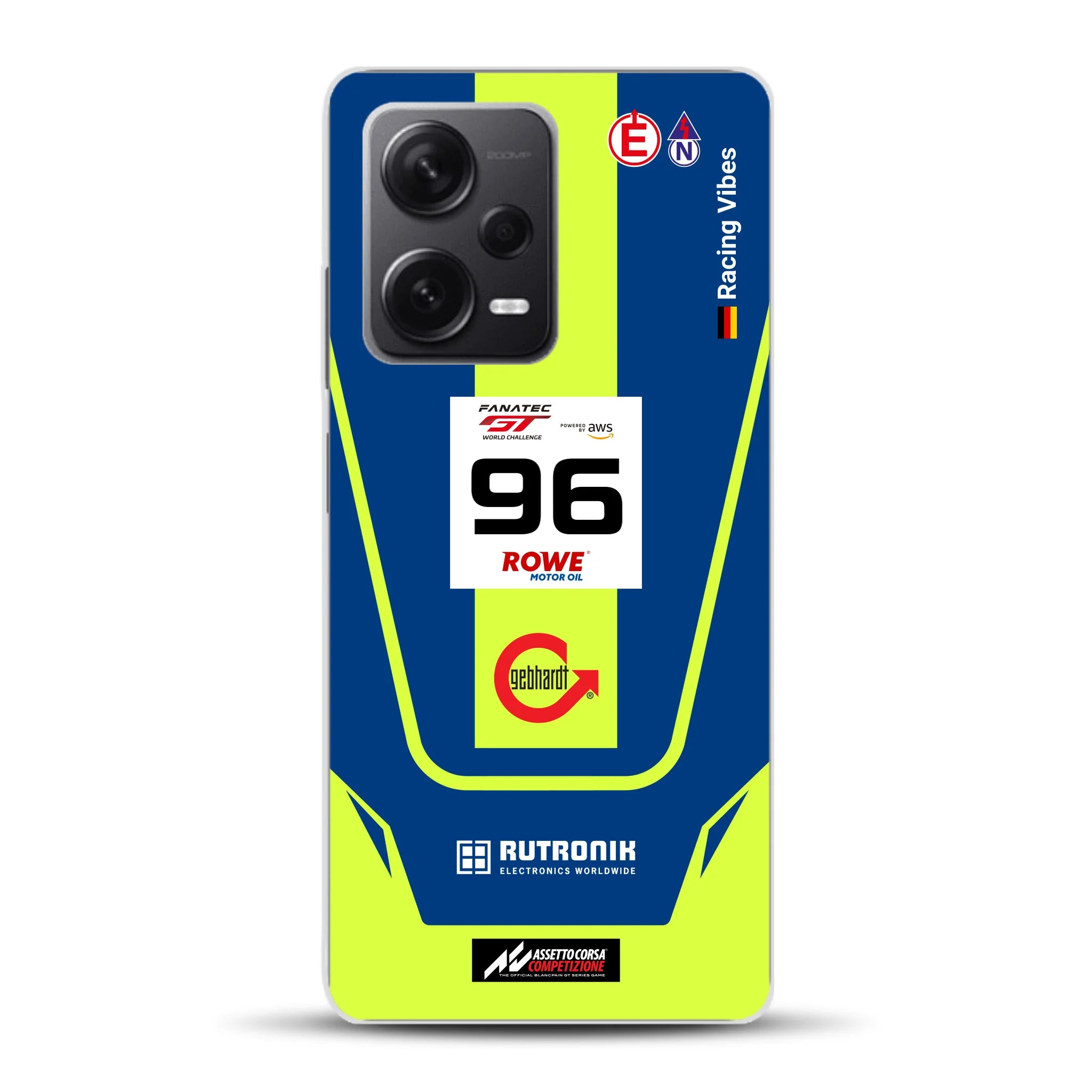 Porsche 911 GT3 R GTWC #96 Livery - Individuelle Handyhülle für Xiaomi