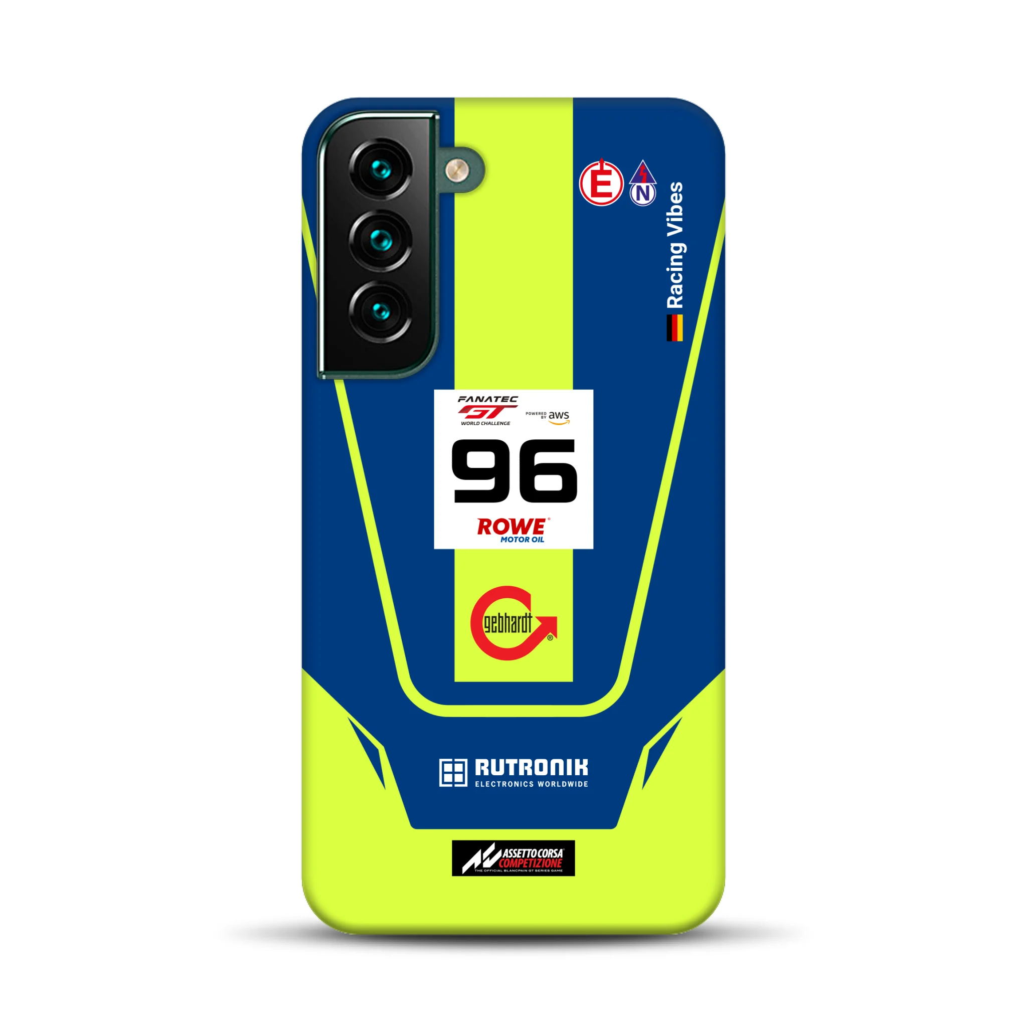 Porsche 911 GT3 R GTWC #96 Livery - Individuelle Premium Hülle für Samsung