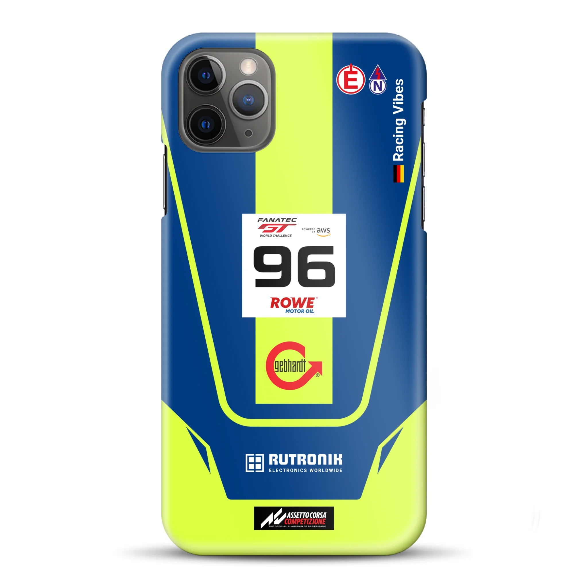 Porsche 911 GT3 R GTWC #96 Livery - Hard case pour iPhone
