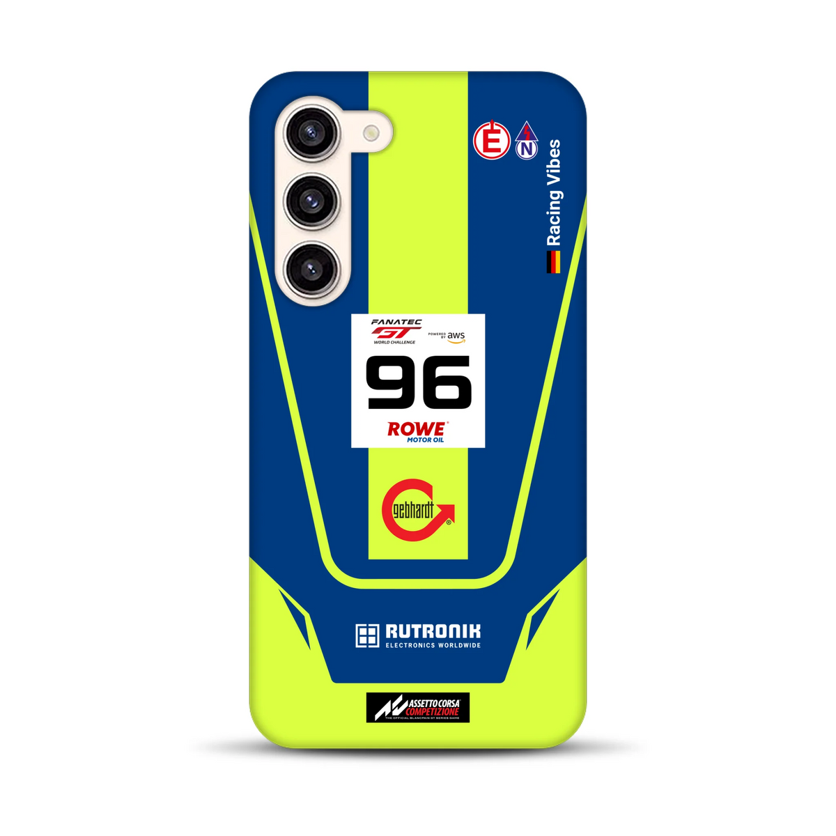 Porsche 911 GT3 R GTWC #96 Livery - Individuelle Premium Hülle für Samsung
