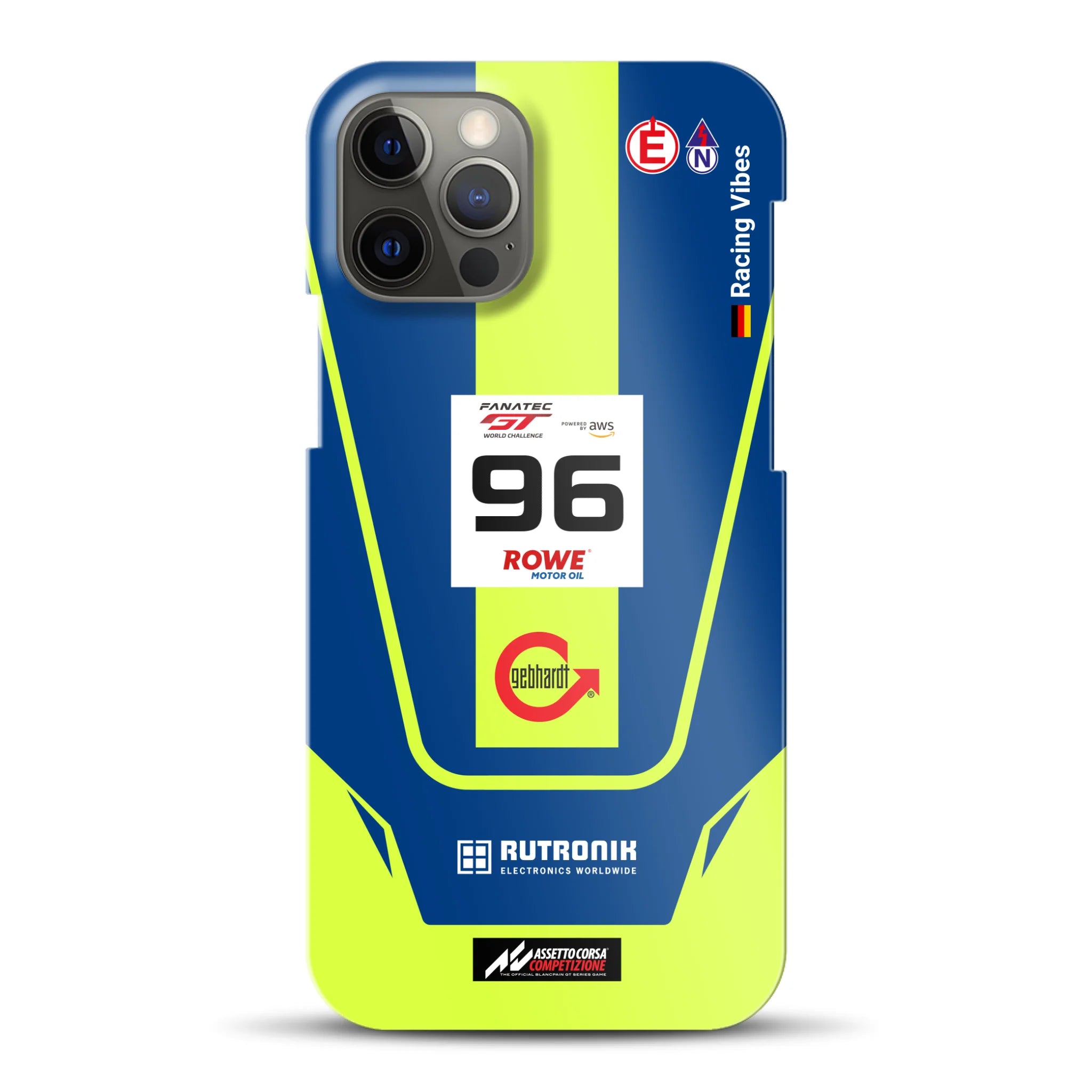 Porsche 911 GT3 R GTWC #96 Livery - Hard case pour iPhone