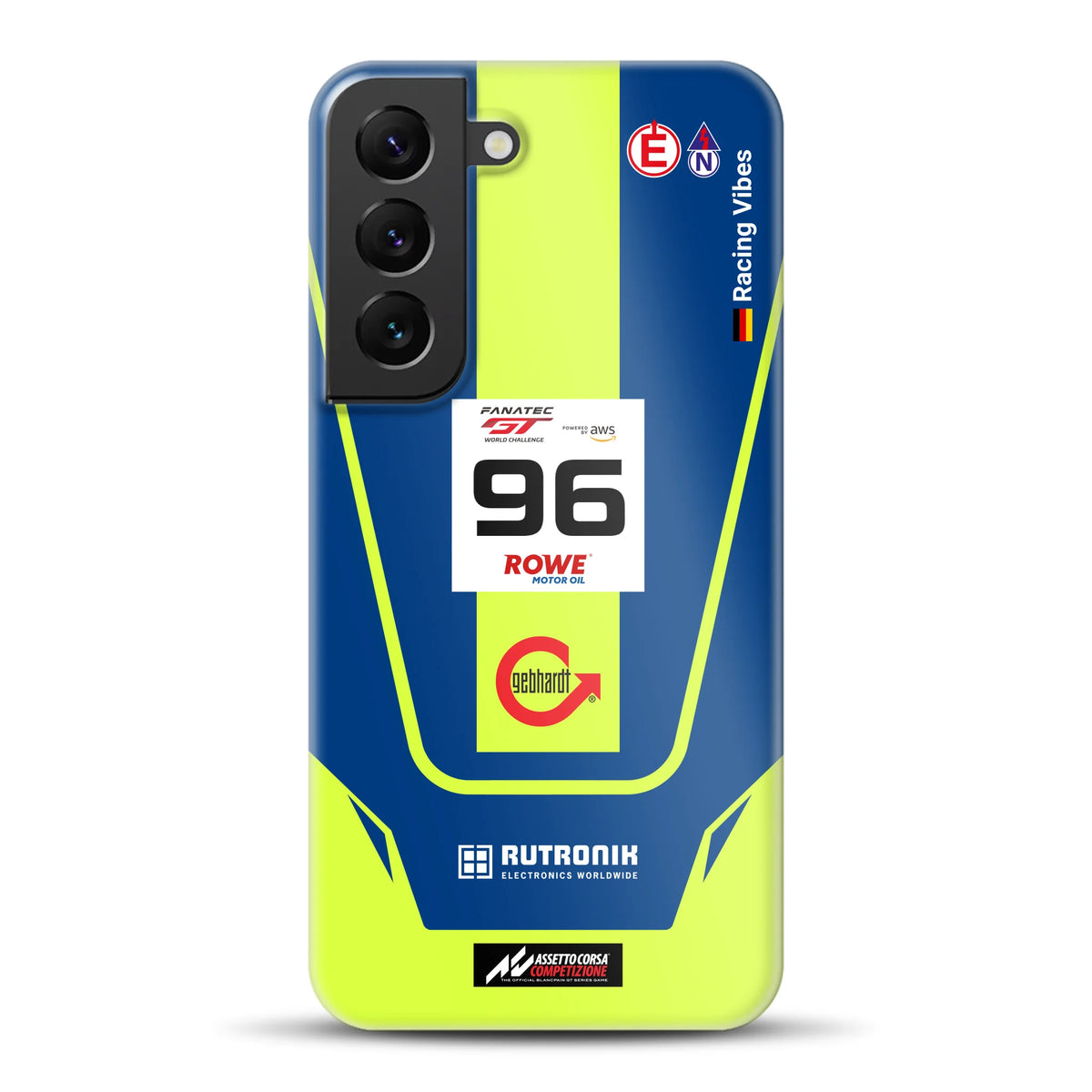 Porsche 911 GT3 R GTWC #96 Livery - Individuelle Hardcase Hülle für Samsung
