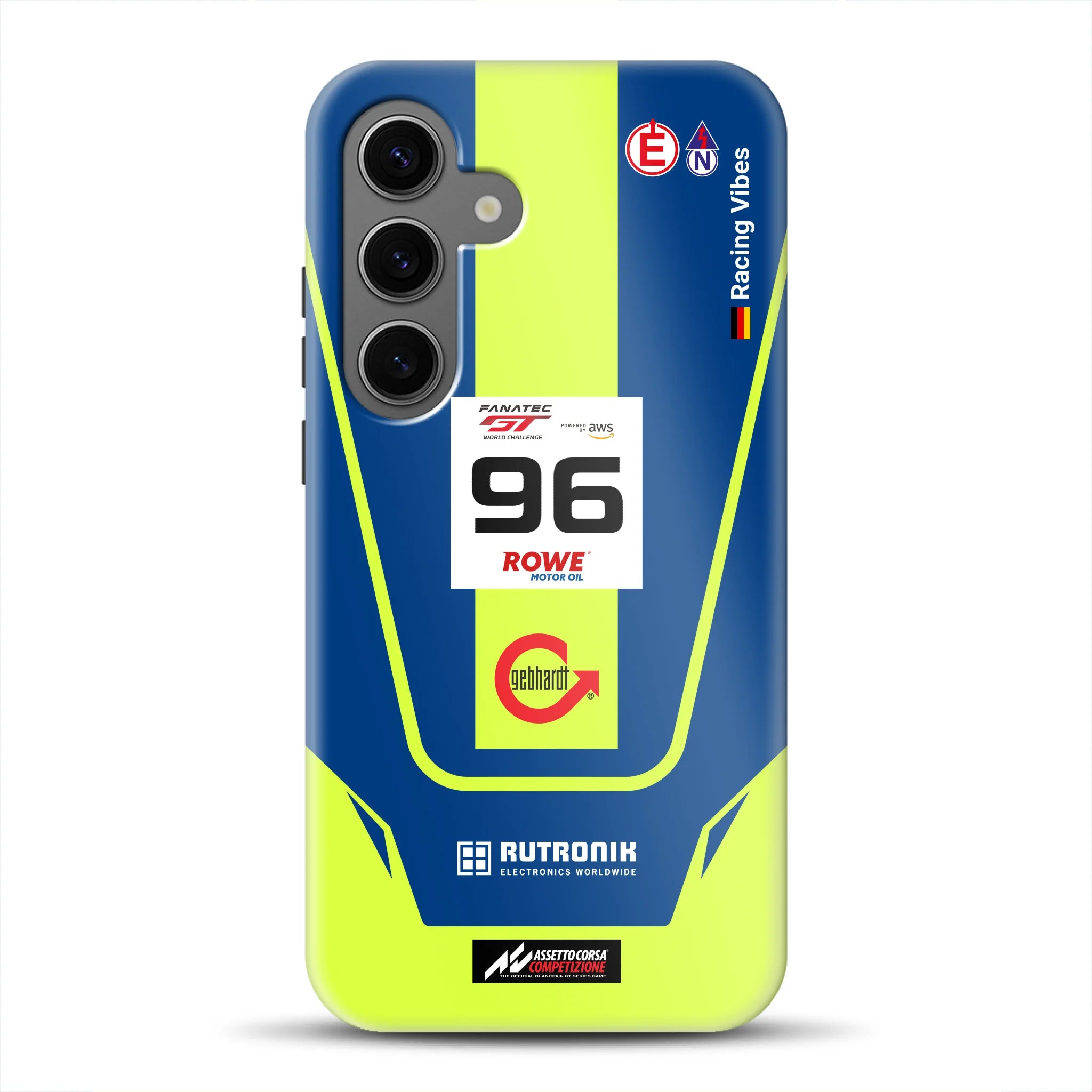 Porsche 911 GT3 R GTWC #96 Livery - Individuelle Premium Hülle für Samsung