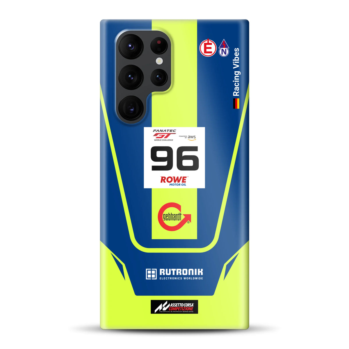 Porsche 911 GT3 R GTWC #96 Livery - Individuelle Hardcase Hülle für Samsung
