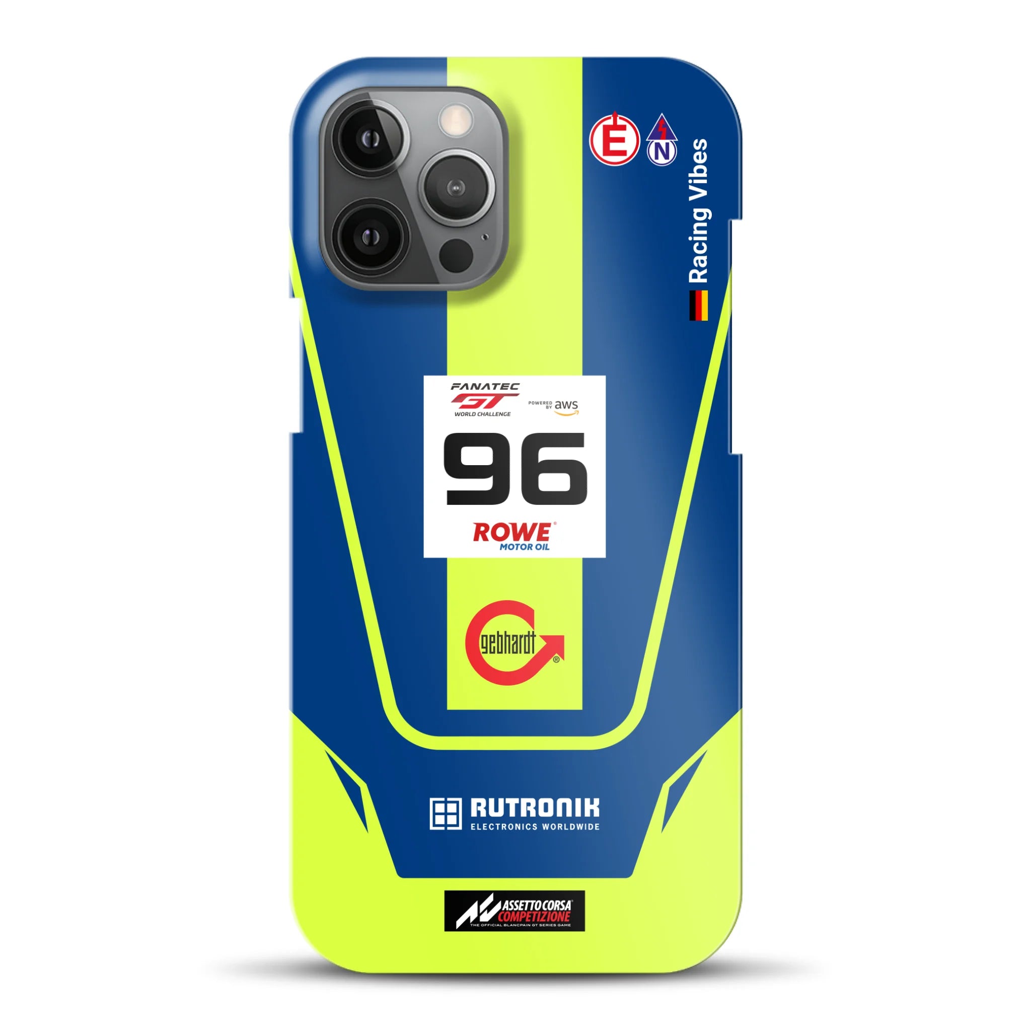 Porsche 911 GT3 R GTWC #96 Livery - Hard case pour iPhone
