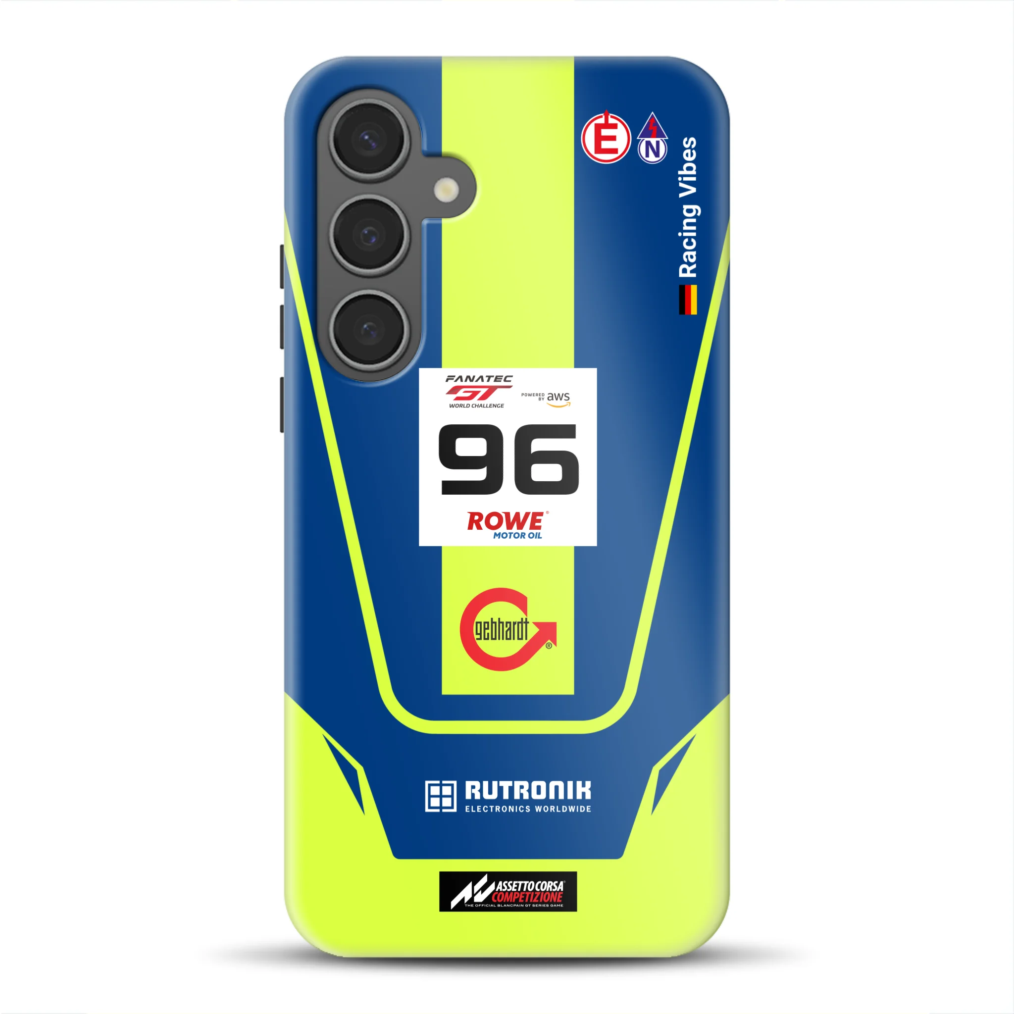 Porsche 911 GT3 R GTWC #96 Livery - Individuelle Premium Hülle für Samsung