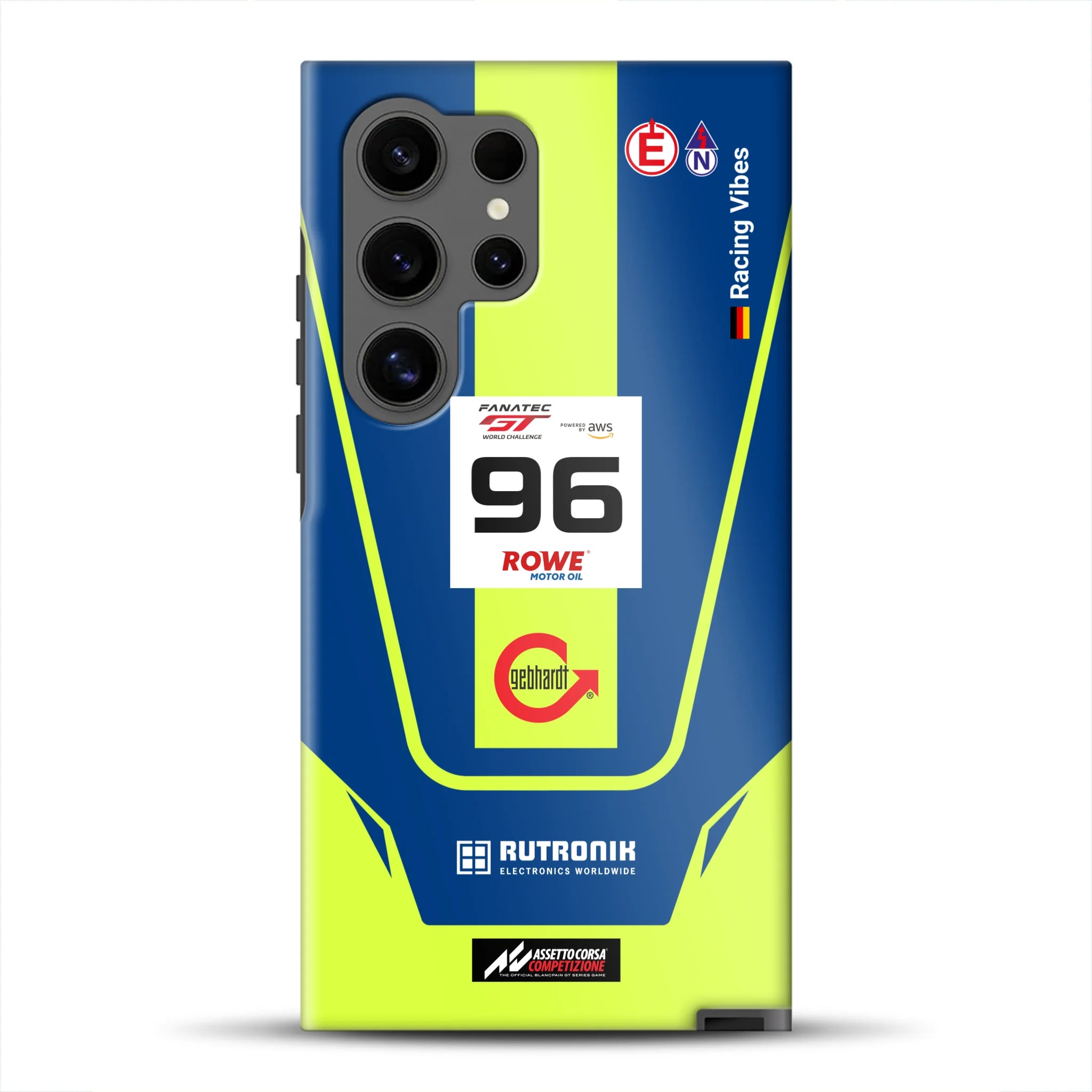 Porsche 911 GT3 R GTWC #96 Livery - Individuelle Premium Hülle für Samsung