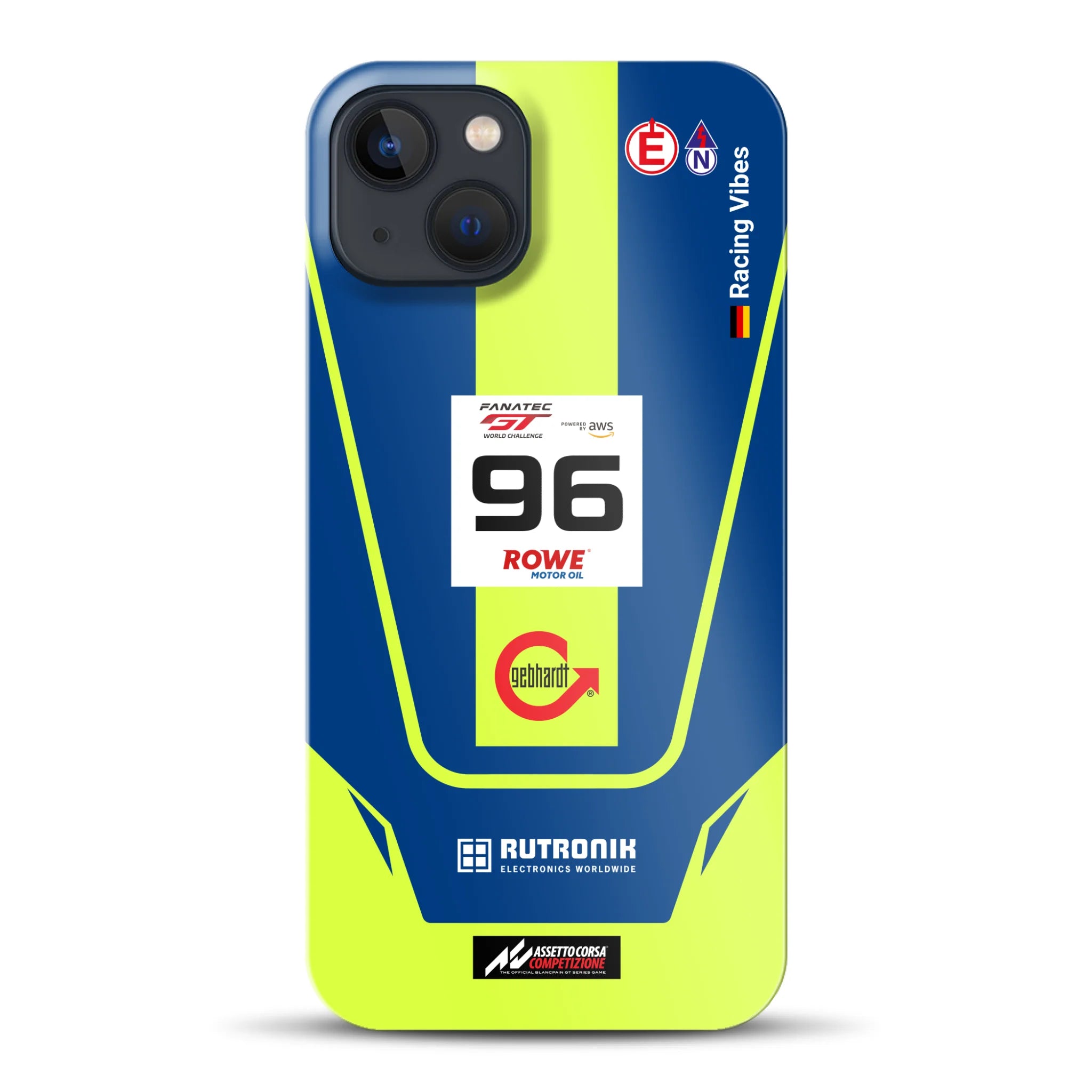 Porsche 911 GT3 R GTWC #96 Livery - Hard case pour iPhone
