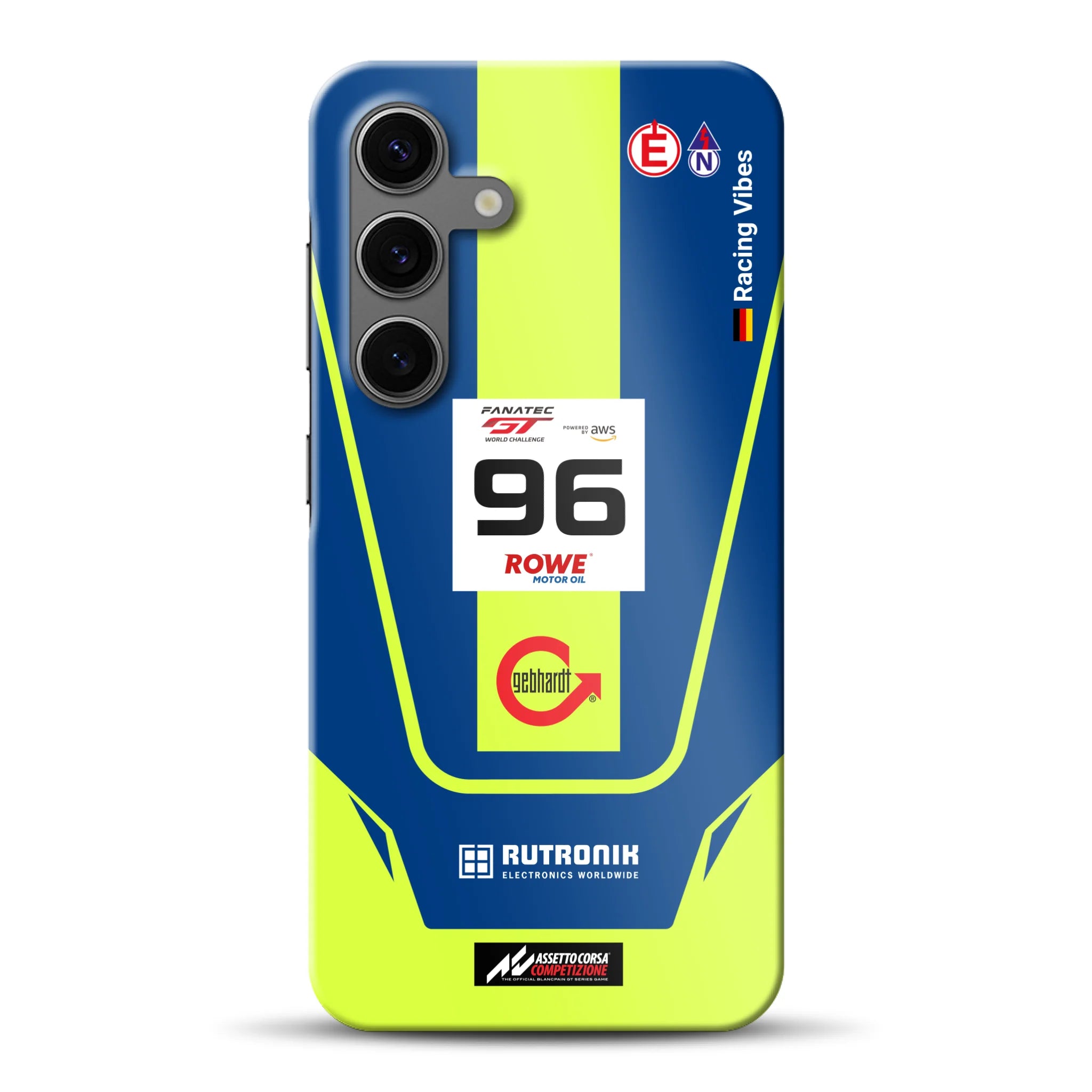 Porsche 911 GT3 R GTWC #96 Livery - Individuelle Hardcase Hülle für Samsung