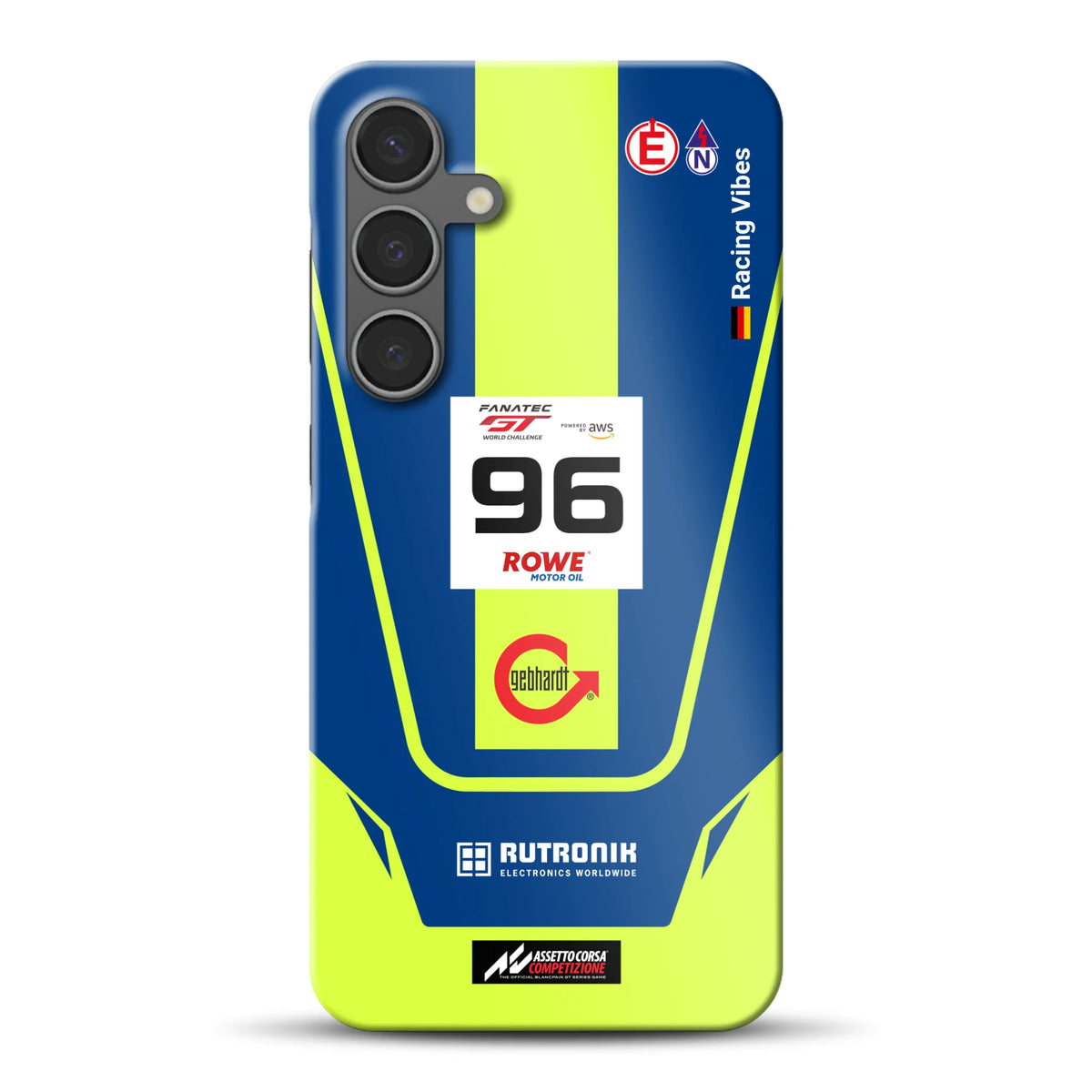 Porsche 911 GT3 R GTWC #96 Livery - Individuelle Hardcase Hülle für Samsung