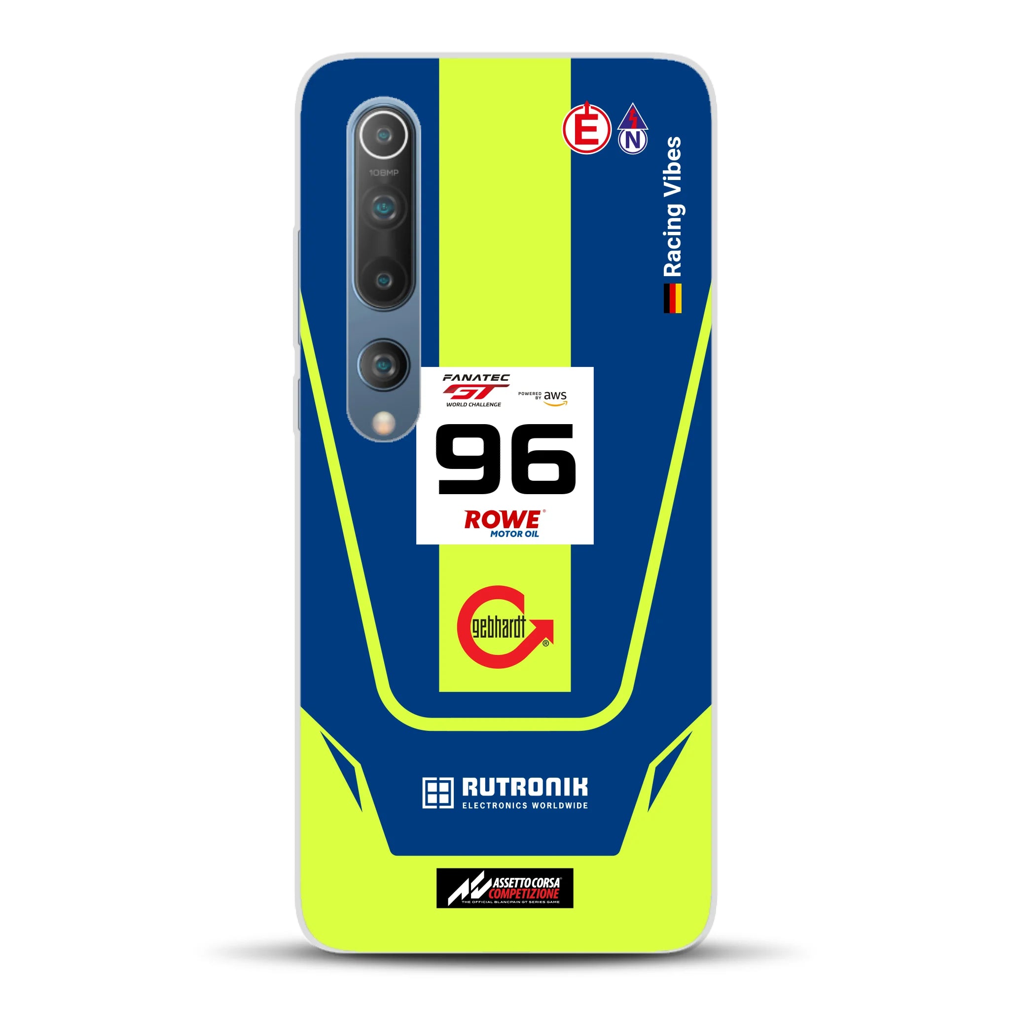 Porsche 911 GT3 R GTWC #96 Livery - Individuelle Handyhülle für Xiaomi
