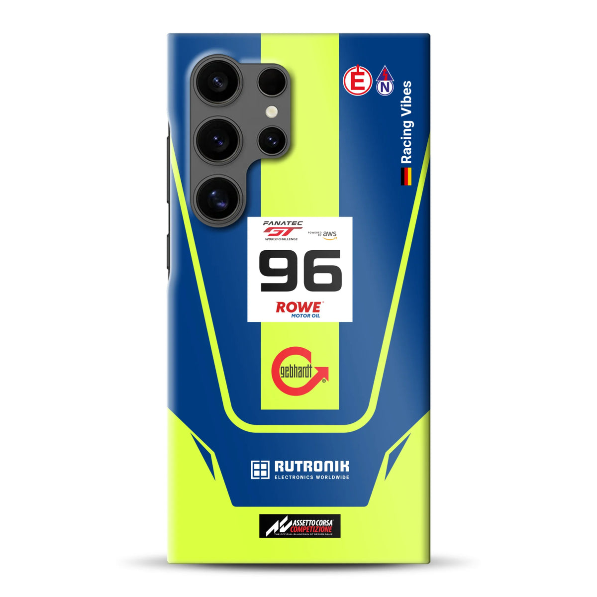 Porsche 911 GT3 R GTWC #96 Livery - Individuelle Hardcase Hülle für Samsung