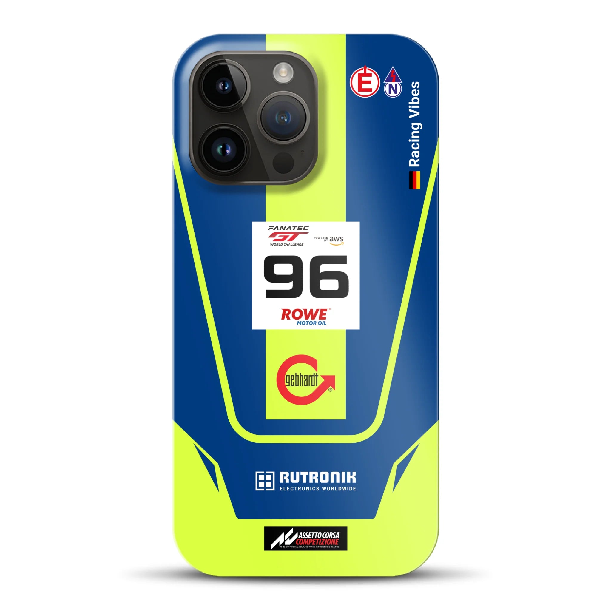 Porsche 911 GT3 R GTWC #96 Livery - Hard case pour iPhone
