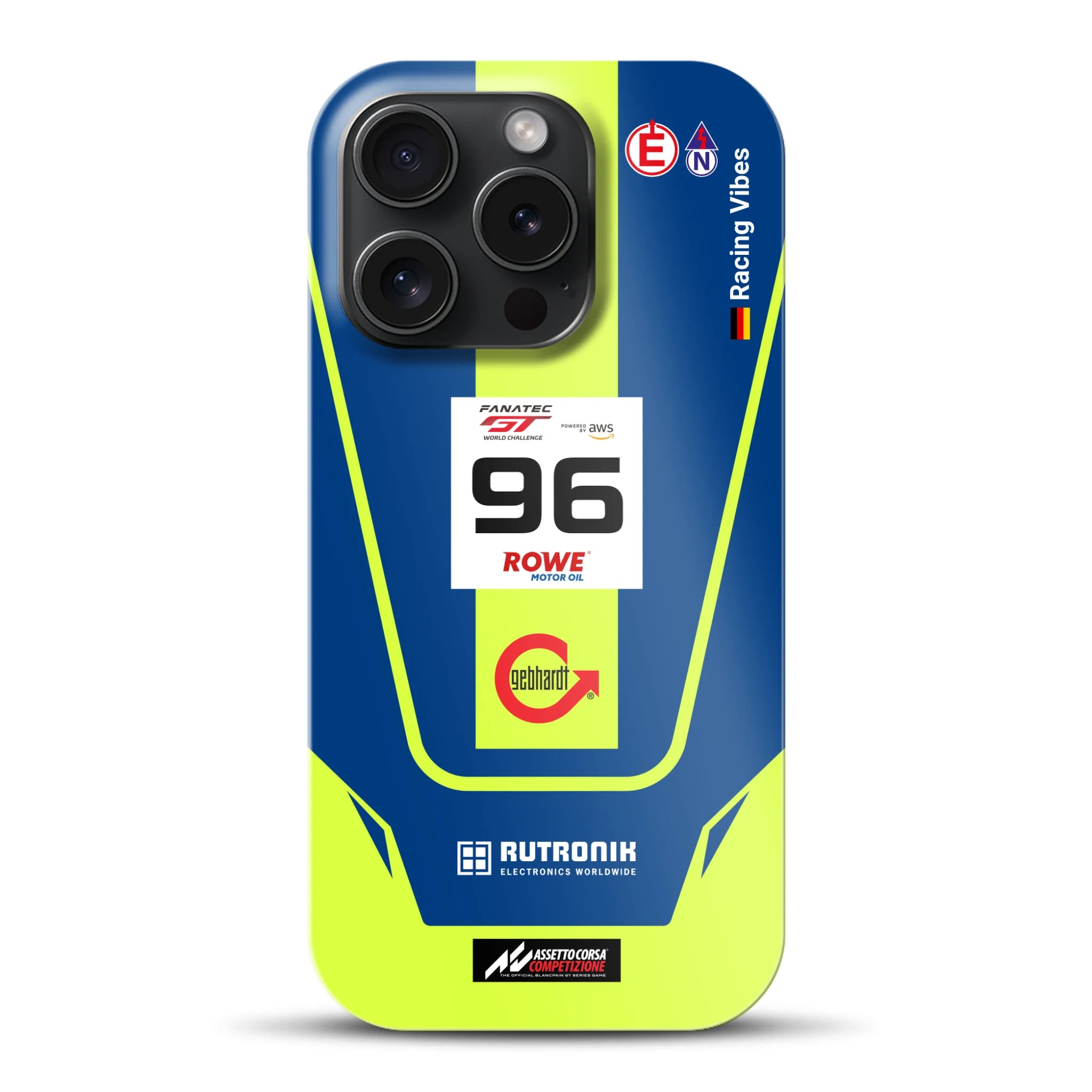 Porsche 911 GT3 R GTWC #96 Livery - Hard case pour iPhone