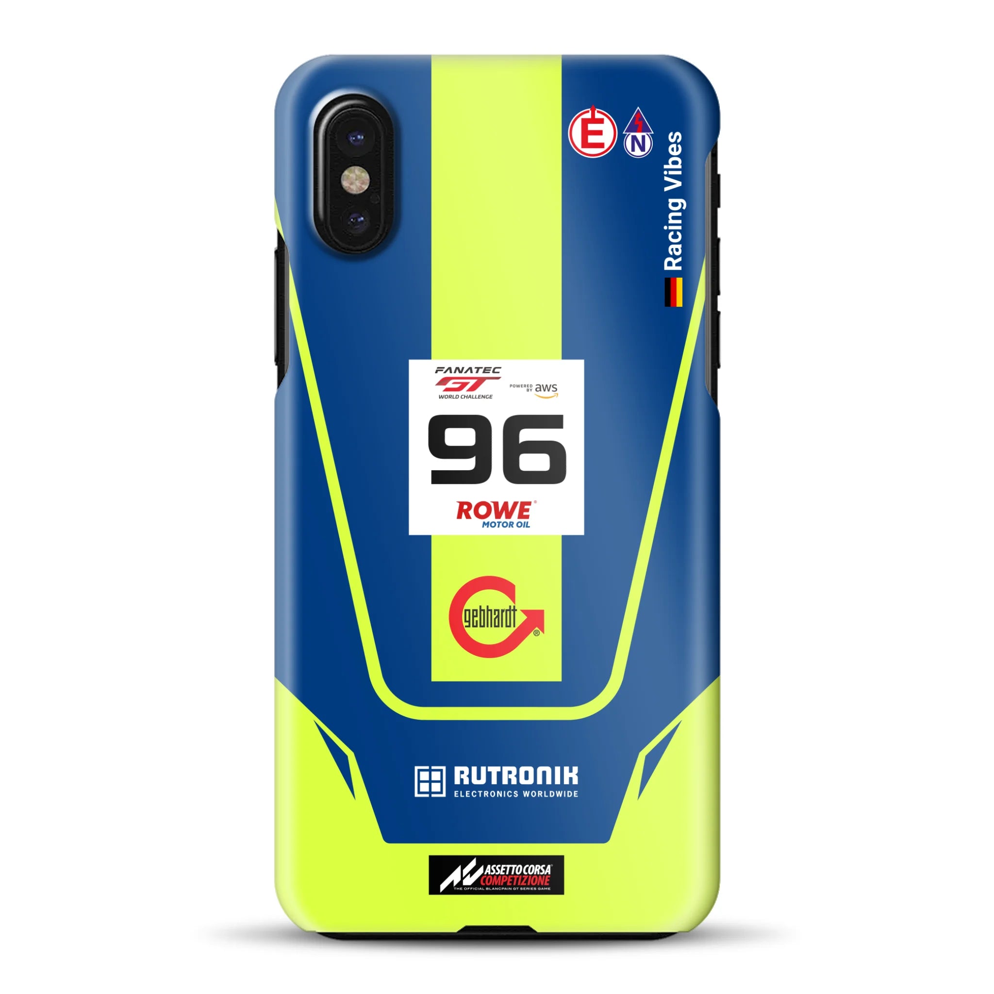 Porsche 911 GT3 R GTWC #96 Livery - Hard case pour iPhone