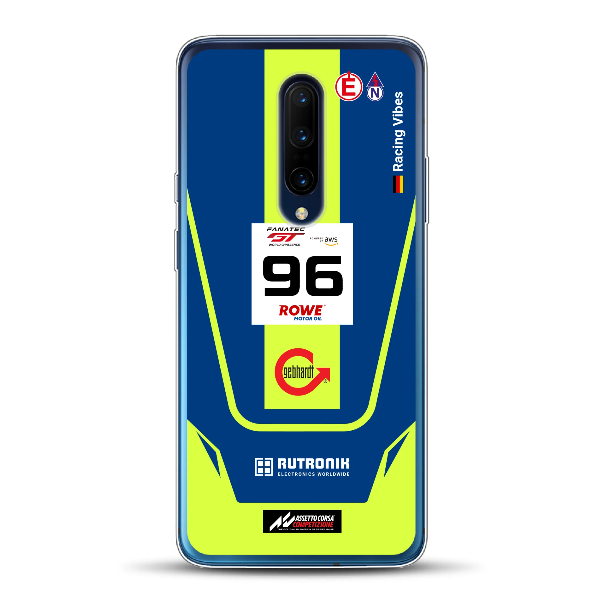 Porsche 911 GT3 R GTWC #96 Livery - Custodia per cellulare personalizzata