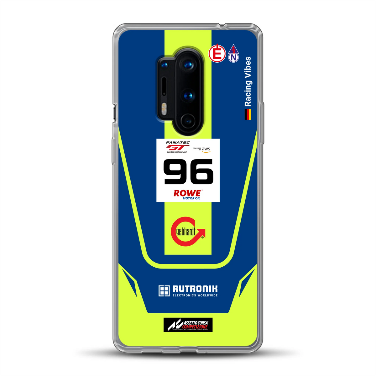Porsche 911 GT3 R GTWC #96 Livery - Housse de téléphone portable personnalisée