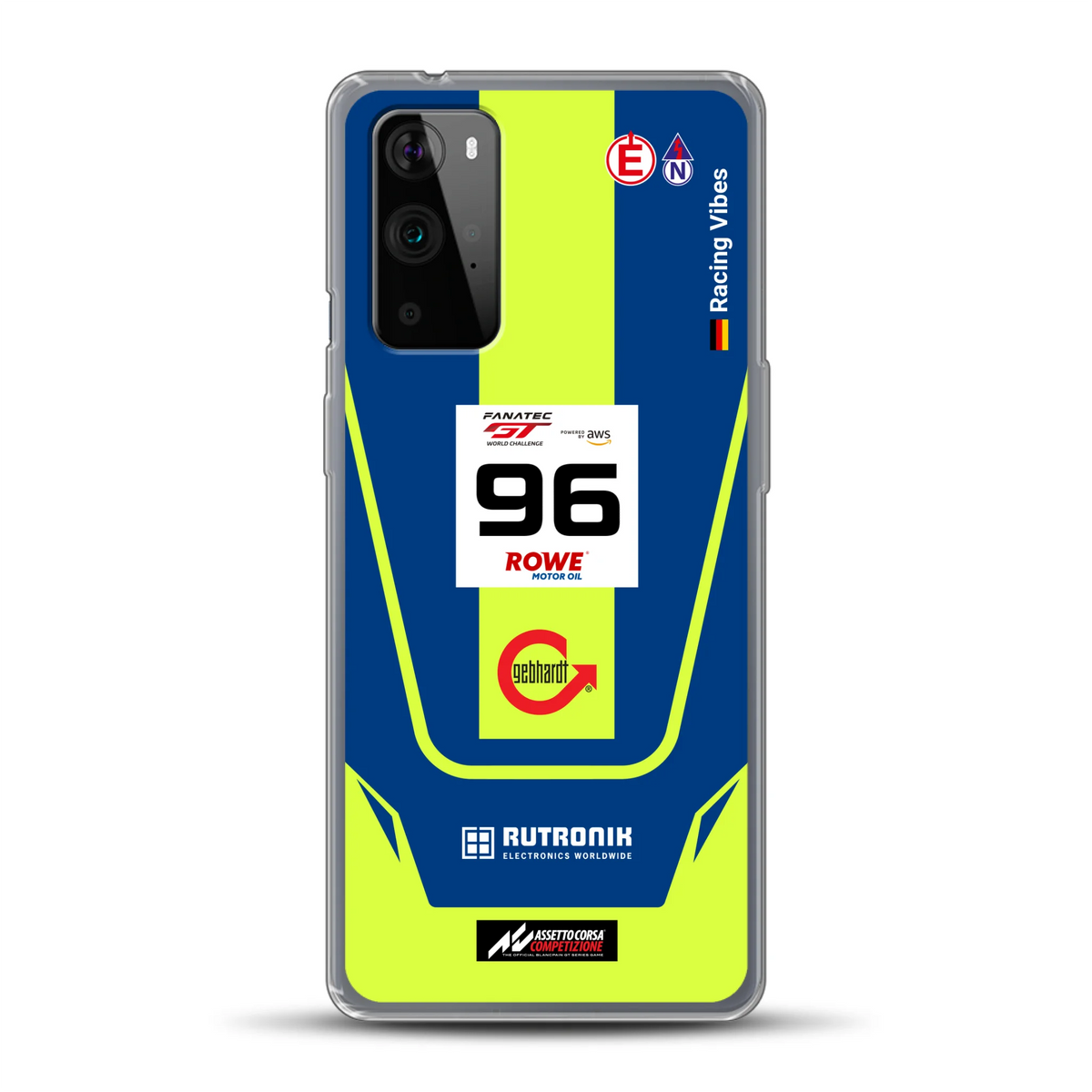 Porsche 911 GT3 R GTWC #96 Livery - Housse de téléphone portable personnalisée
