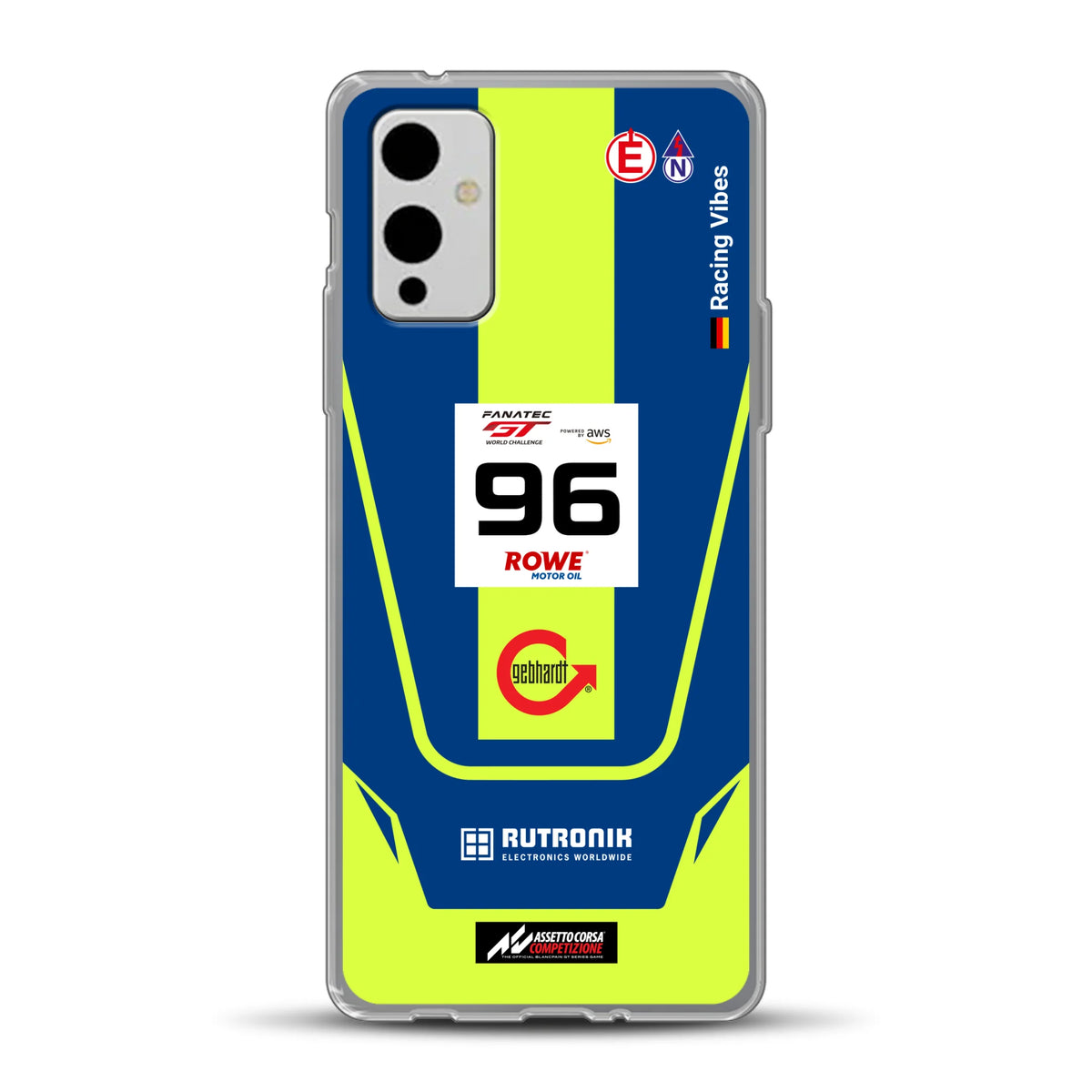 Porsche 911 GT3 R GTWC #96 Livery - Housse de téléphone portable personnalisée