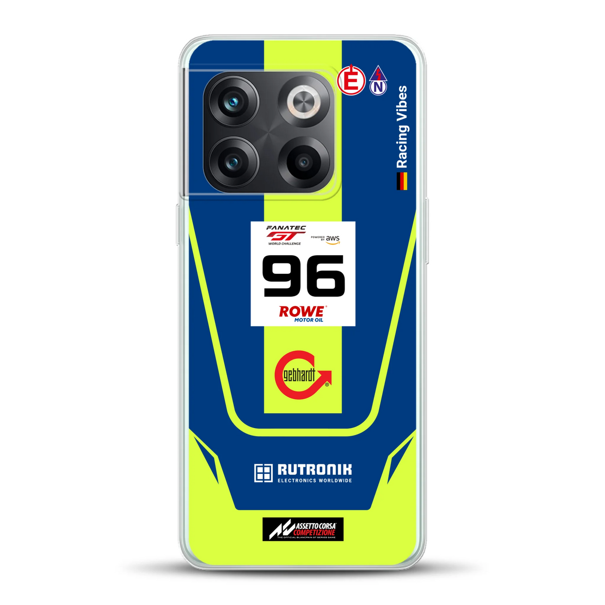 Porsche 911 GT3 R GTWC #96 Livery - Housse de téléphone portable personnalisée