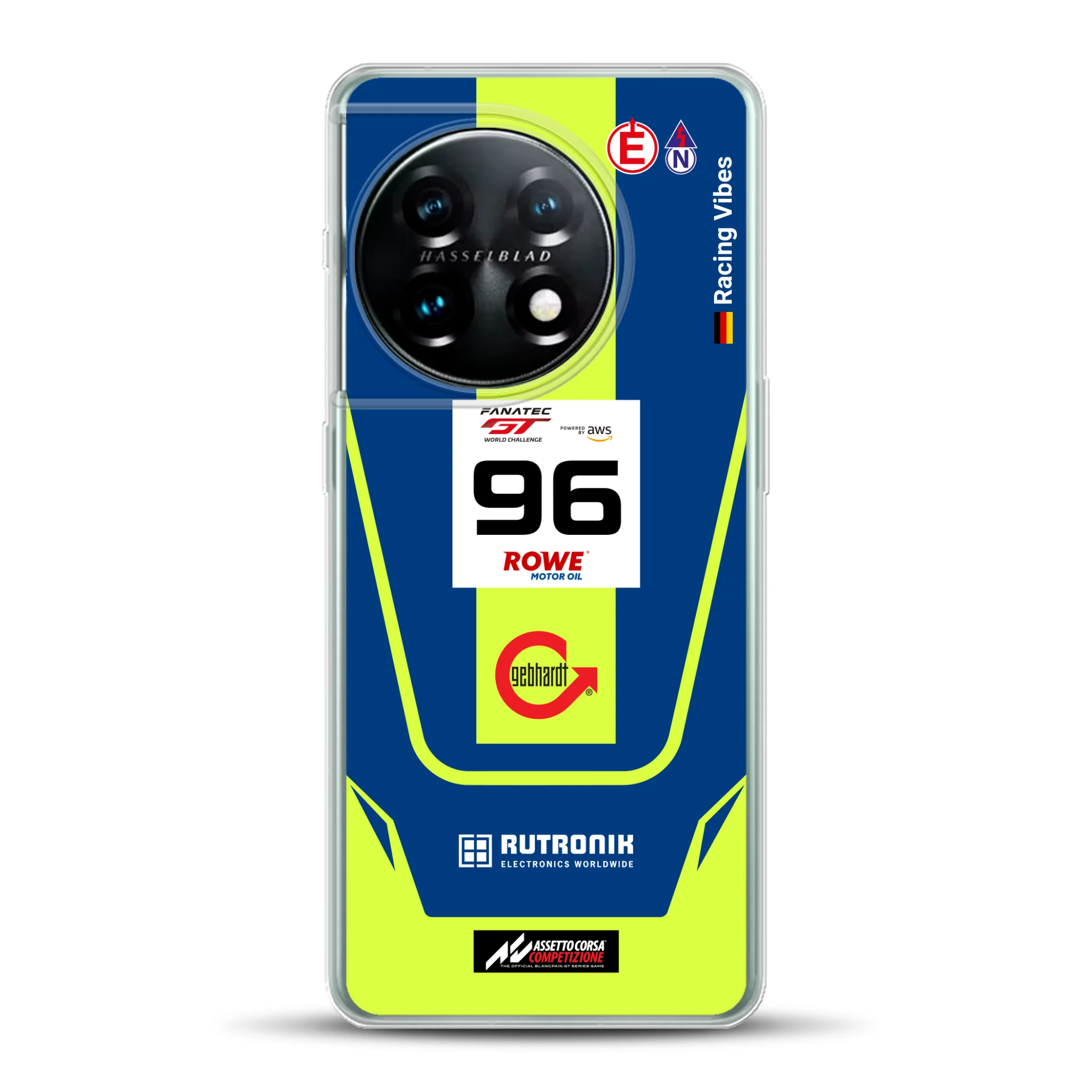 Porsche 911 GT3 R GTWC #96 Livery - Custodia per cellulare personalizzata