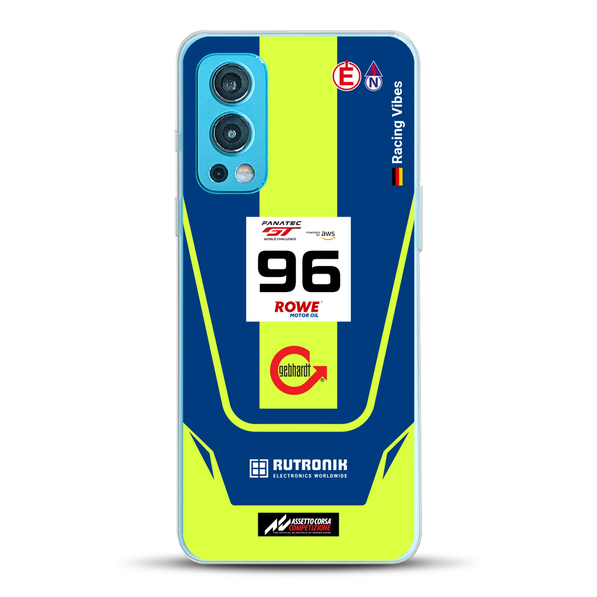 Porsche 911 GT3 R GTWC #96 Livery - Housse de téléphone portable personnalisée