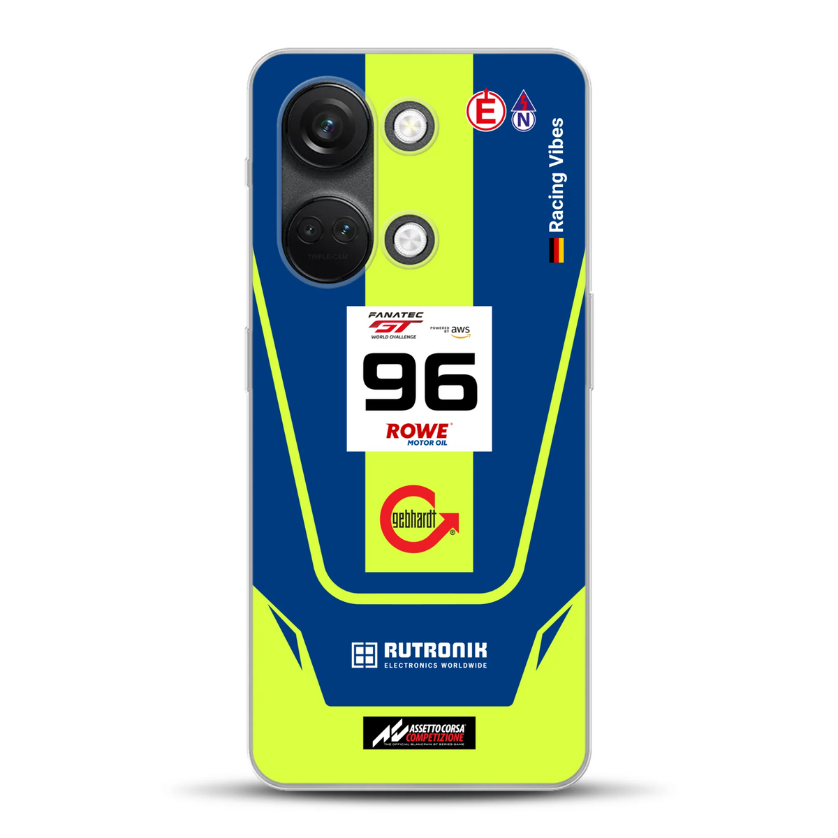 Porsche 911 GT3 R GTWC #96 Livery - Housse de téléphone portable personnalisée
