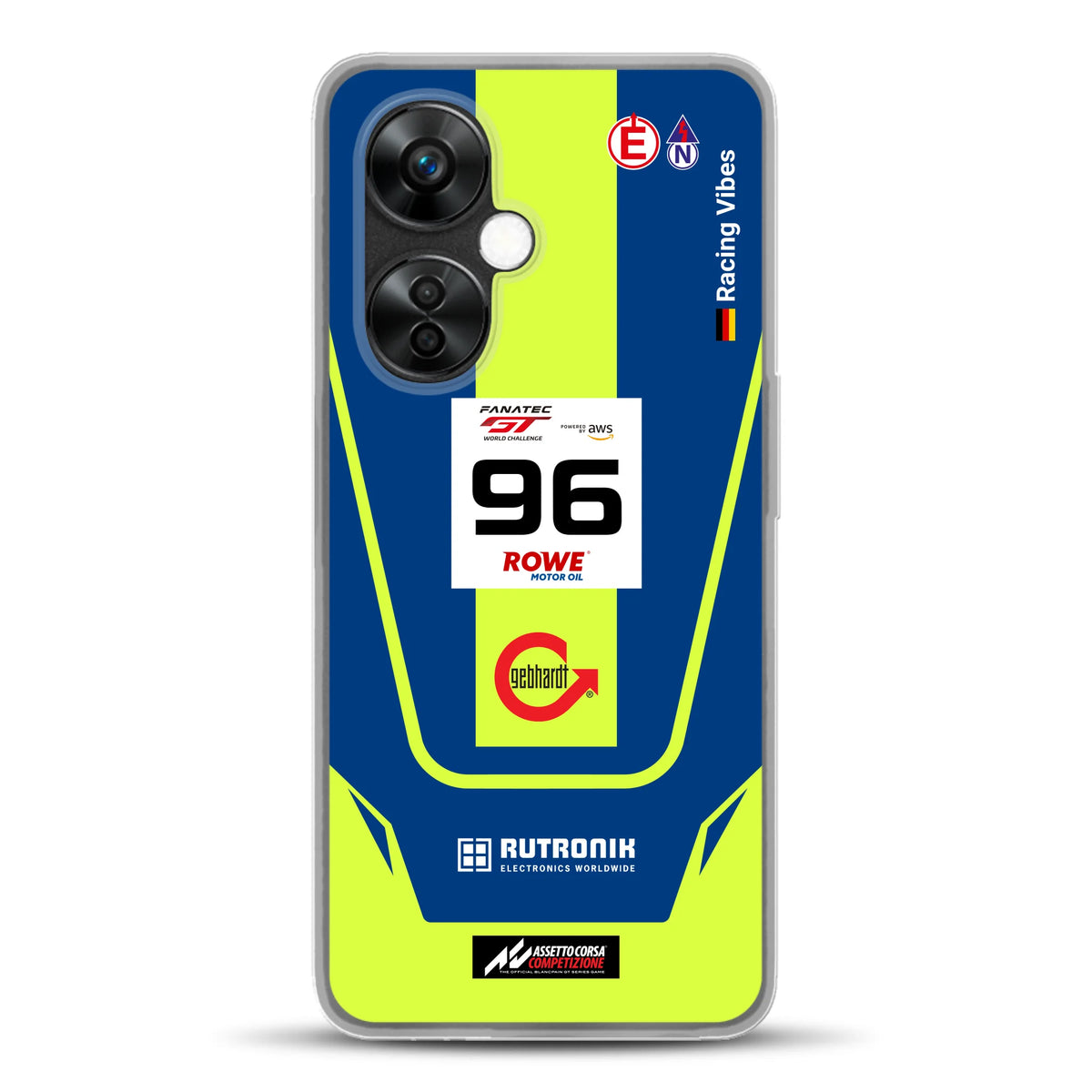 Porsche 911 GT3 R GTWC #96 Livery - Housse de téléphone portable personnalisée