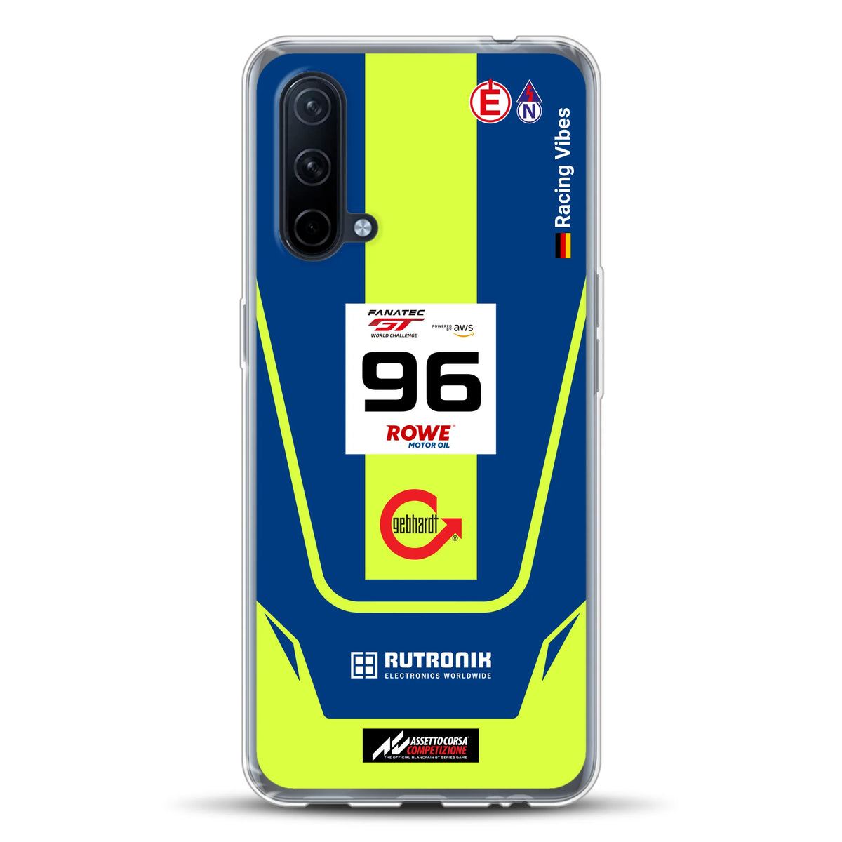 Porsche 911 GT3 R GTWC #96 Livery - Housse de téléphone portable personnalisée