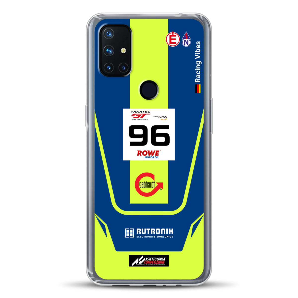 Porsche 911 GT3 R GTWC #96 Livery - Housse de téléphone portable personnalisée