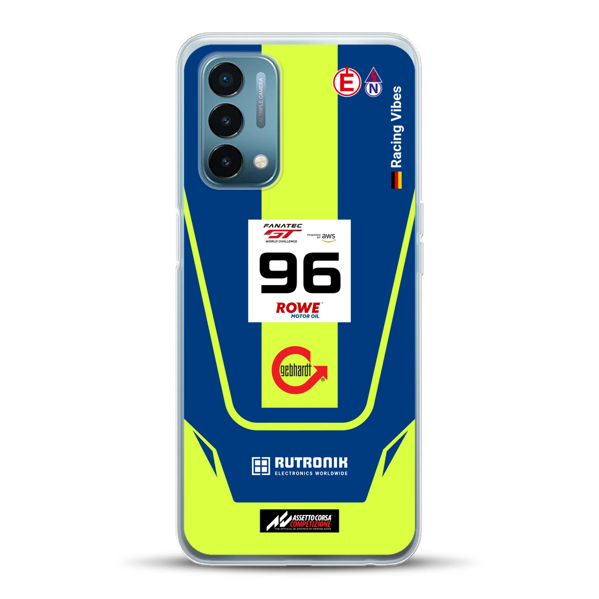 Porsche 911 GT3 R GTWC #96 Livery - Housse de téléphone portable personnalisée