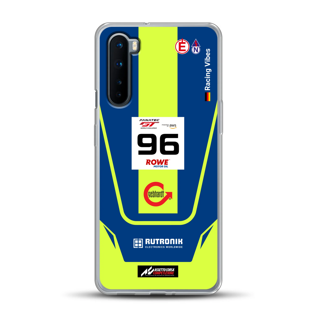 Porsche 911 GT3 R GTWC #96 Livery - Housse de téléphone portable personnalisée