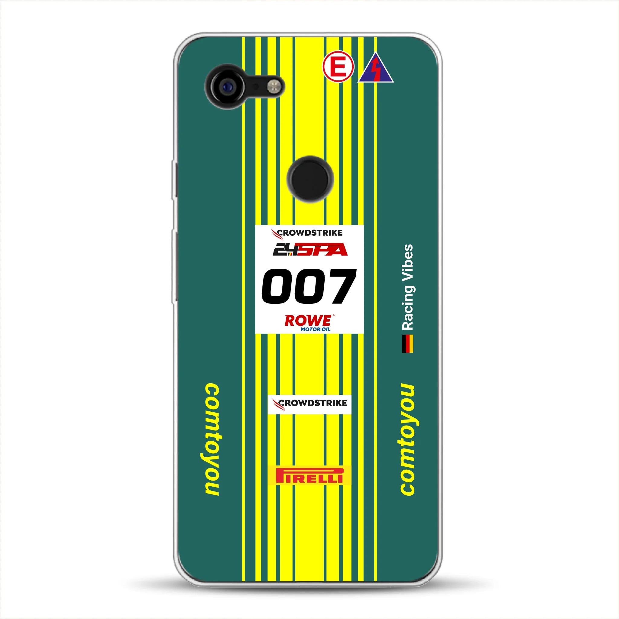 Vantage AMR GT3 Evo #007 Livery - Housse de téléphone portable personnalisée pour Google
