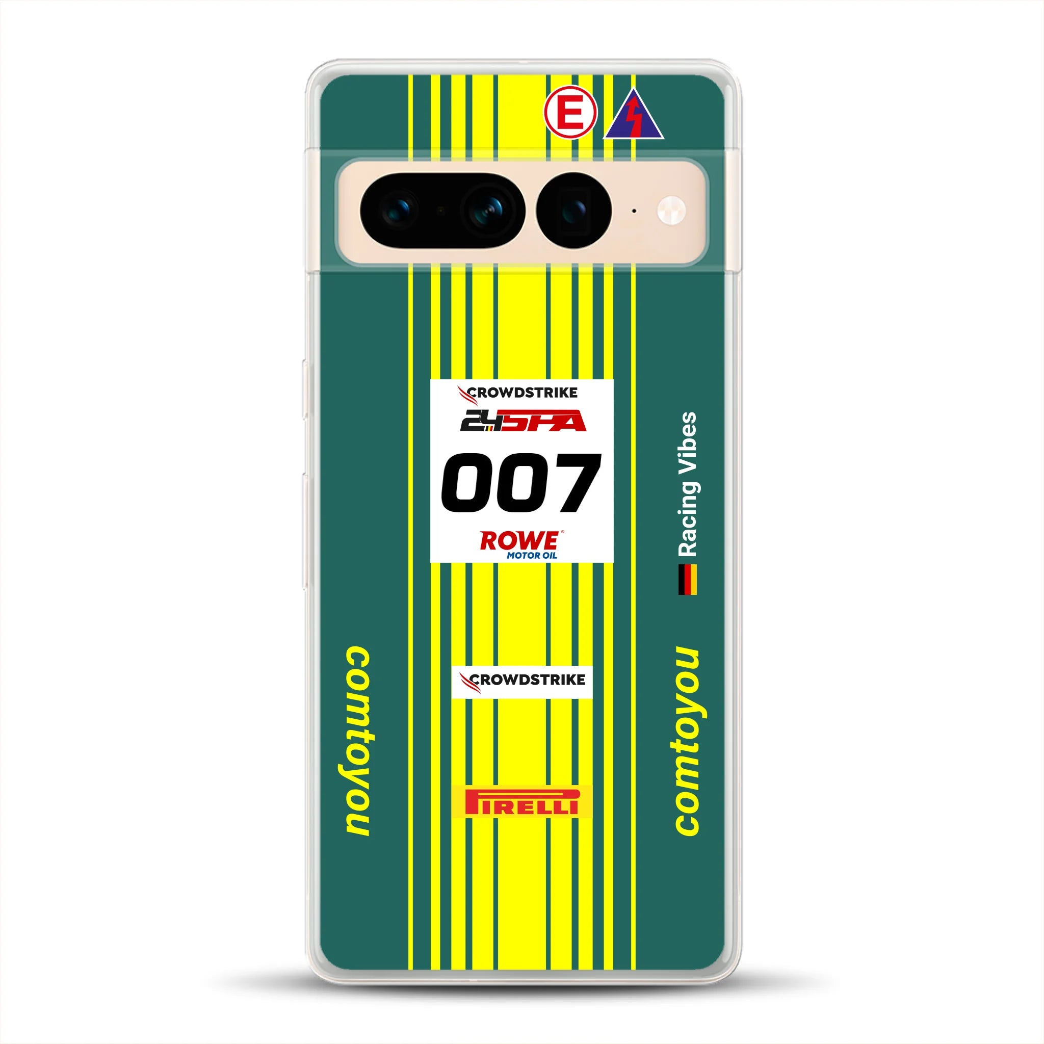 Vantage AMR GT3 Evo #007 Livery - Housse de téléphone portable personnalisée pour Google