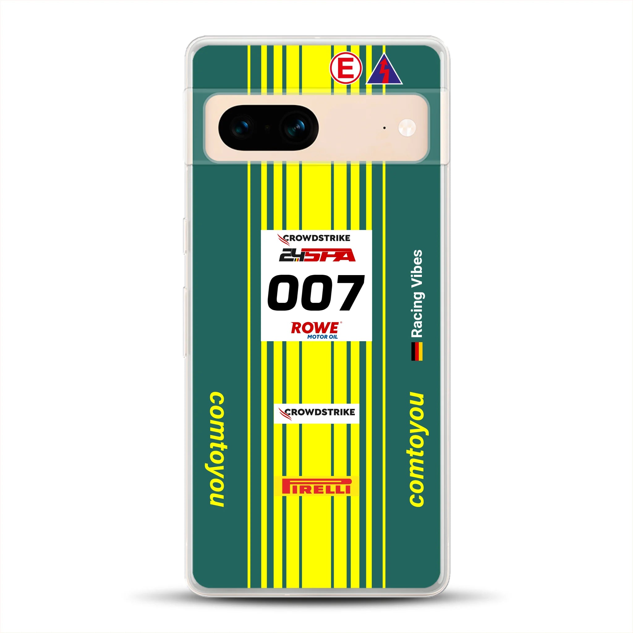 Vantage AMR GT3 Evo #007 Livery - Housse de téléphone portable personnalisée pour Google
