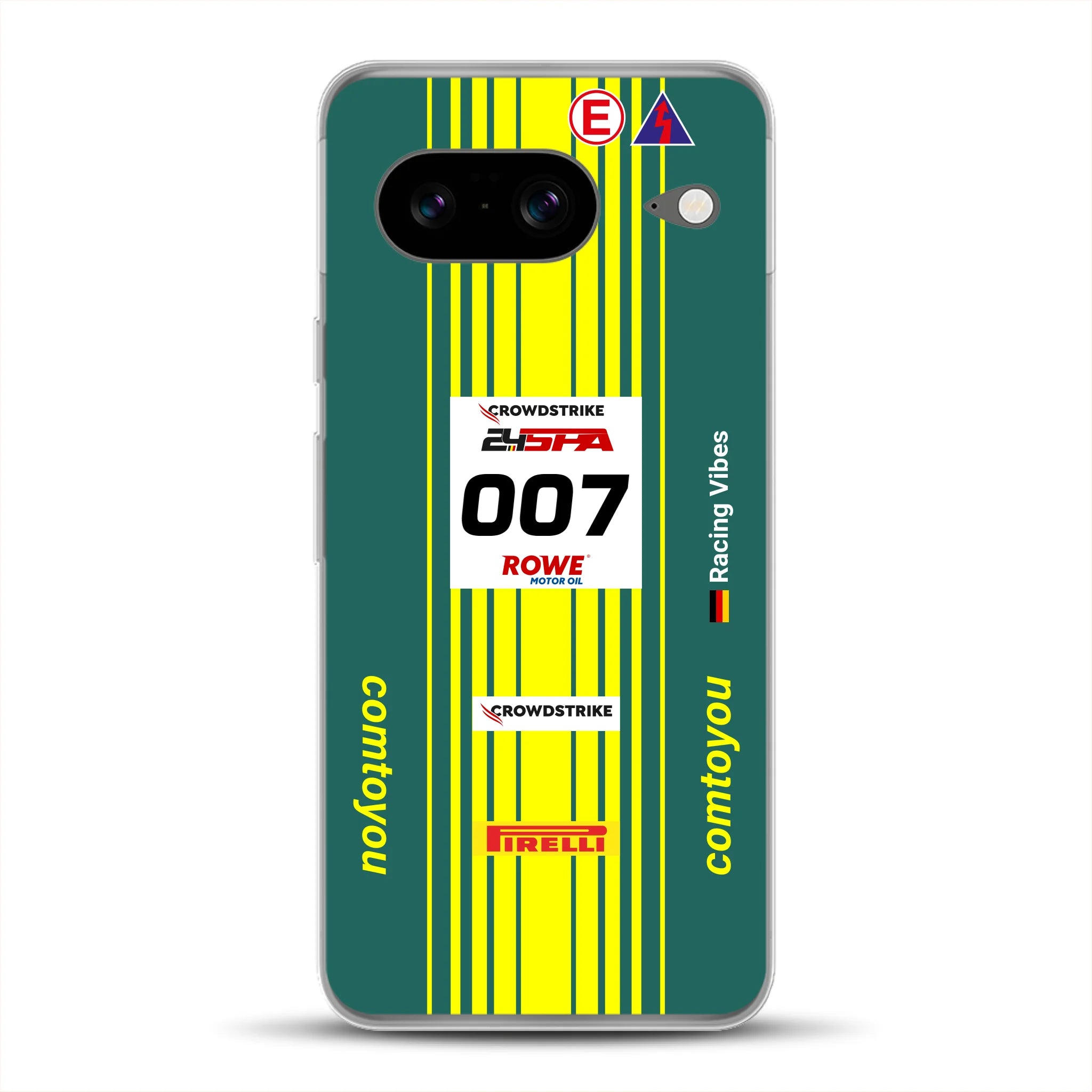 Vantage AMR GT3 Evo #007 Livery - Housse de téléphone portable personnalisée pour Google