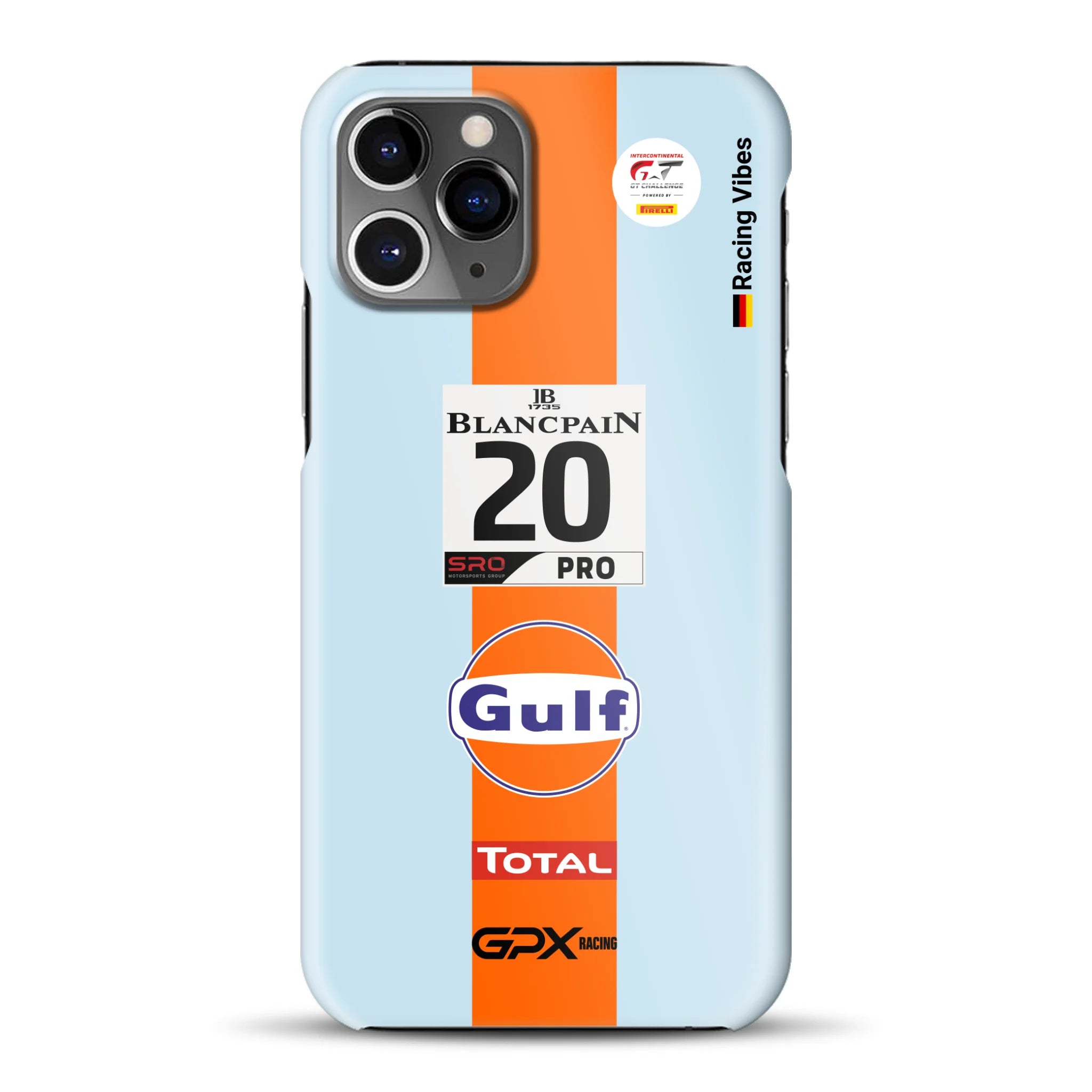 Gulf Porsche GT Livery - Hard case pour iPhone