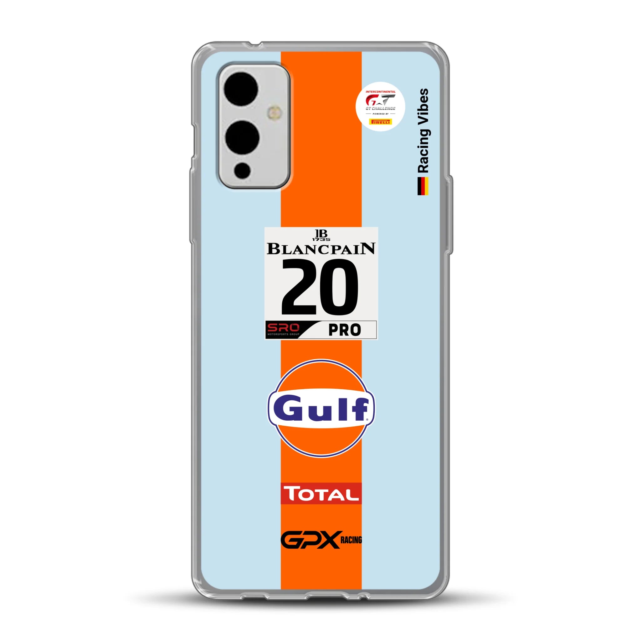 Gulf Porsche GT Livery - Individuelle Handyhülle
