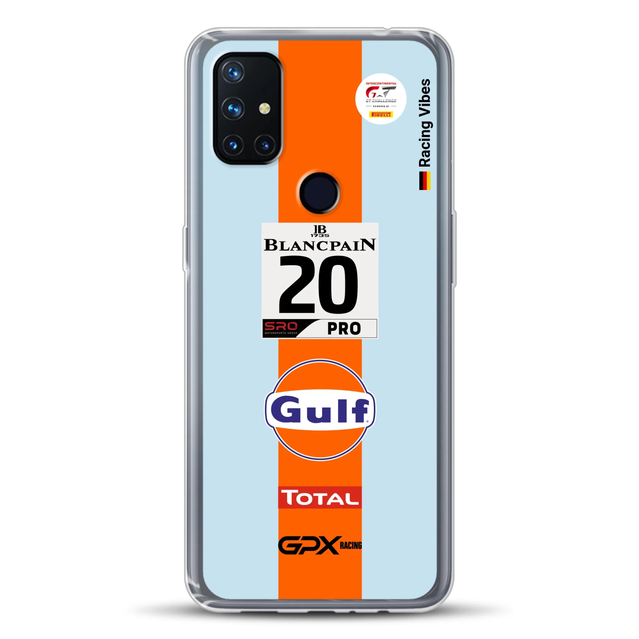Gulf Porsche GT Livery - Individuelle Handyhülle