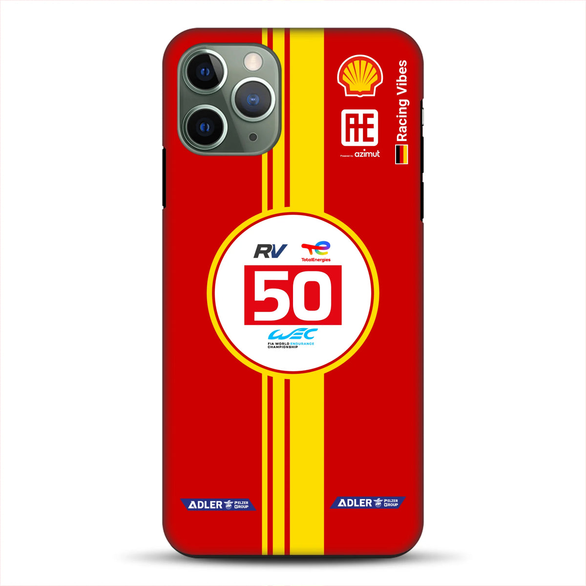 AF Corse 499P 2024 Livery - Individuelle Premium Hülle für iPhone