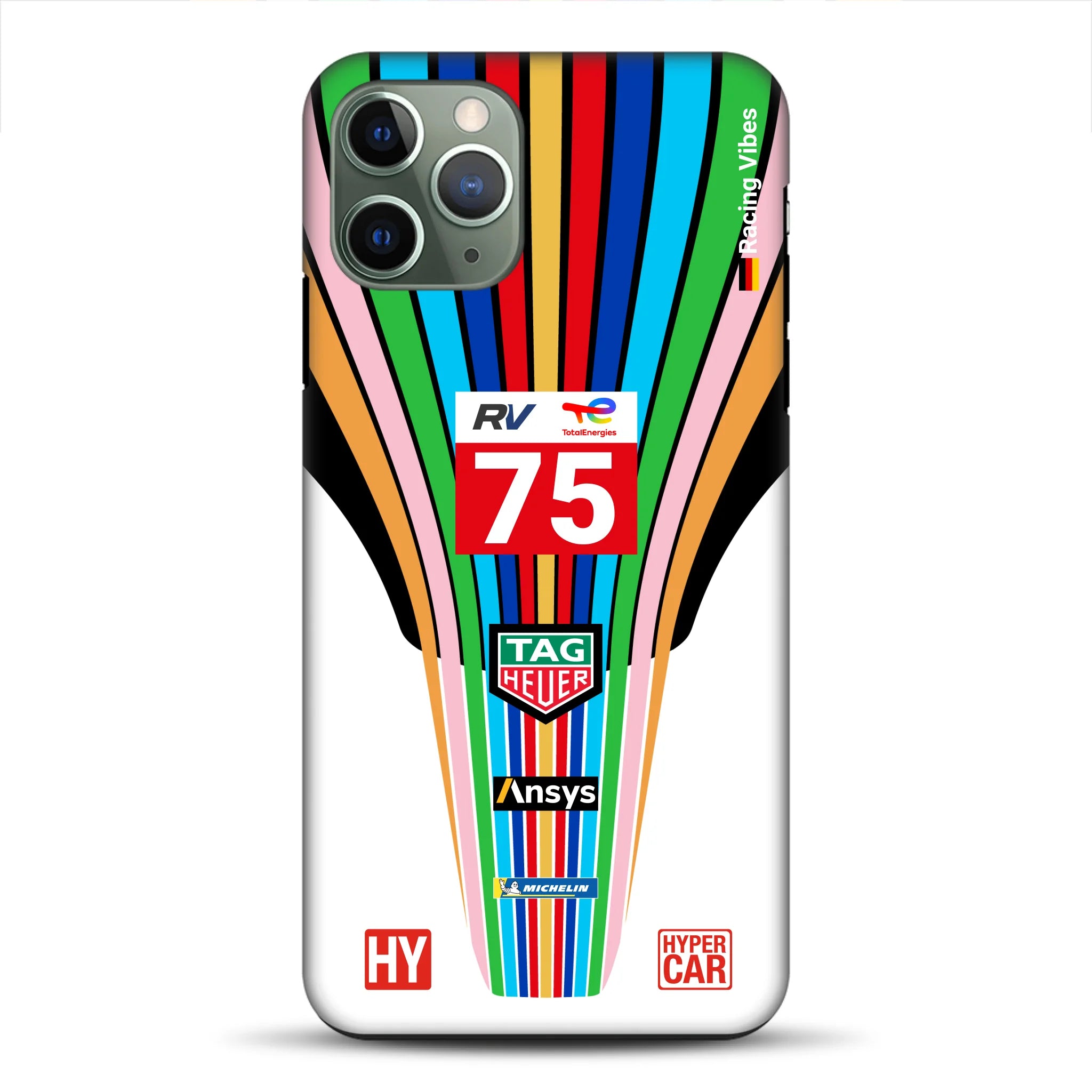 Porsche 963 #75 2023 Livery – Custodia premium personalizzata per iPhone